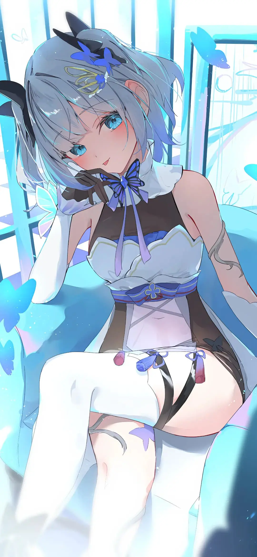 【动漫壁纸】葬送的芙莉莲 芙莉莲 兽耳发白美少女 碧蓝档案 小鸟游星野 早濑优香 原神 运动服甘雨 插画美图推荐 手机壁纸-第1张