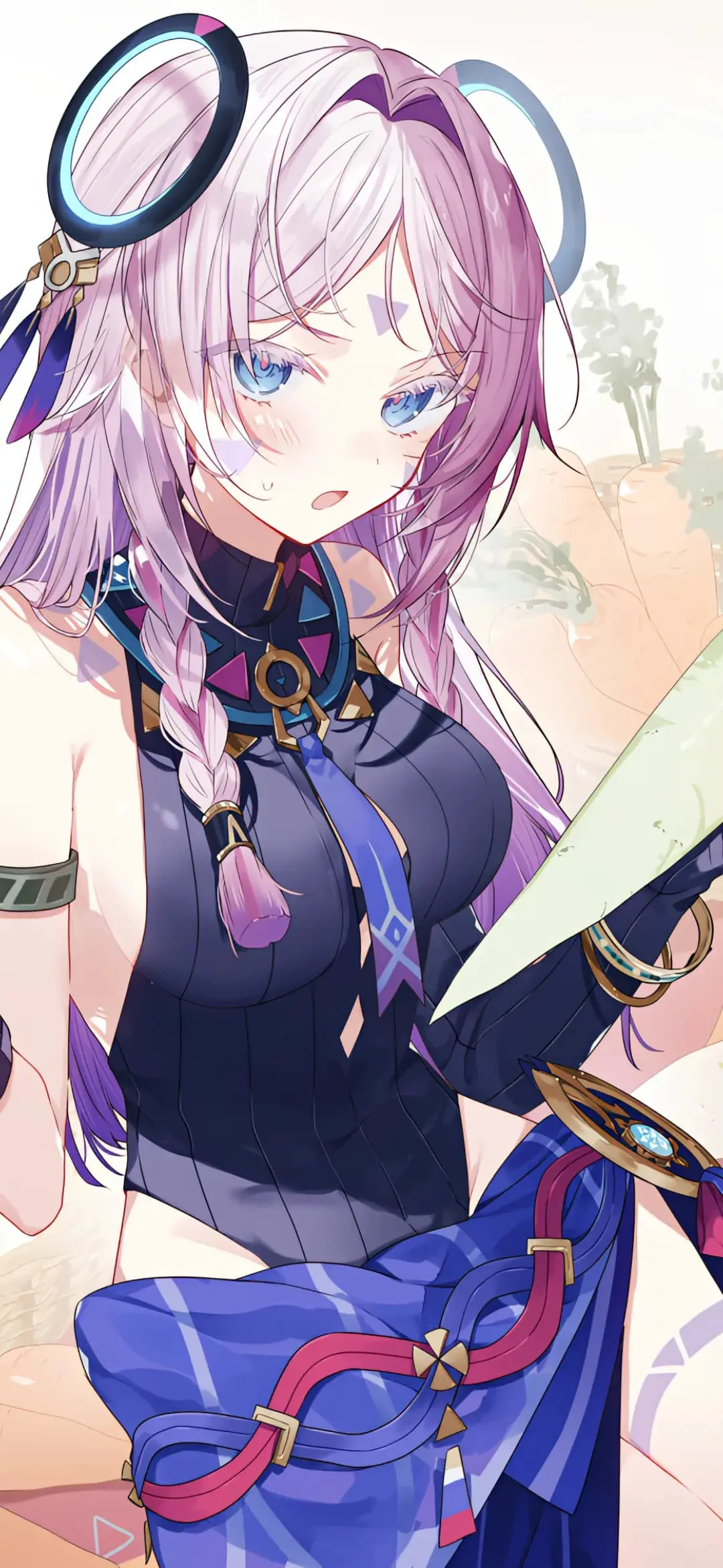 【动漫壁纸】葬送的芙莉莲 芙莉莲 兽耳发白美少女 碧蓝档案 小鸟游星野 早濑优香 原神 运动服甘雨 插画美图推荐 手机壁纸-第8张
