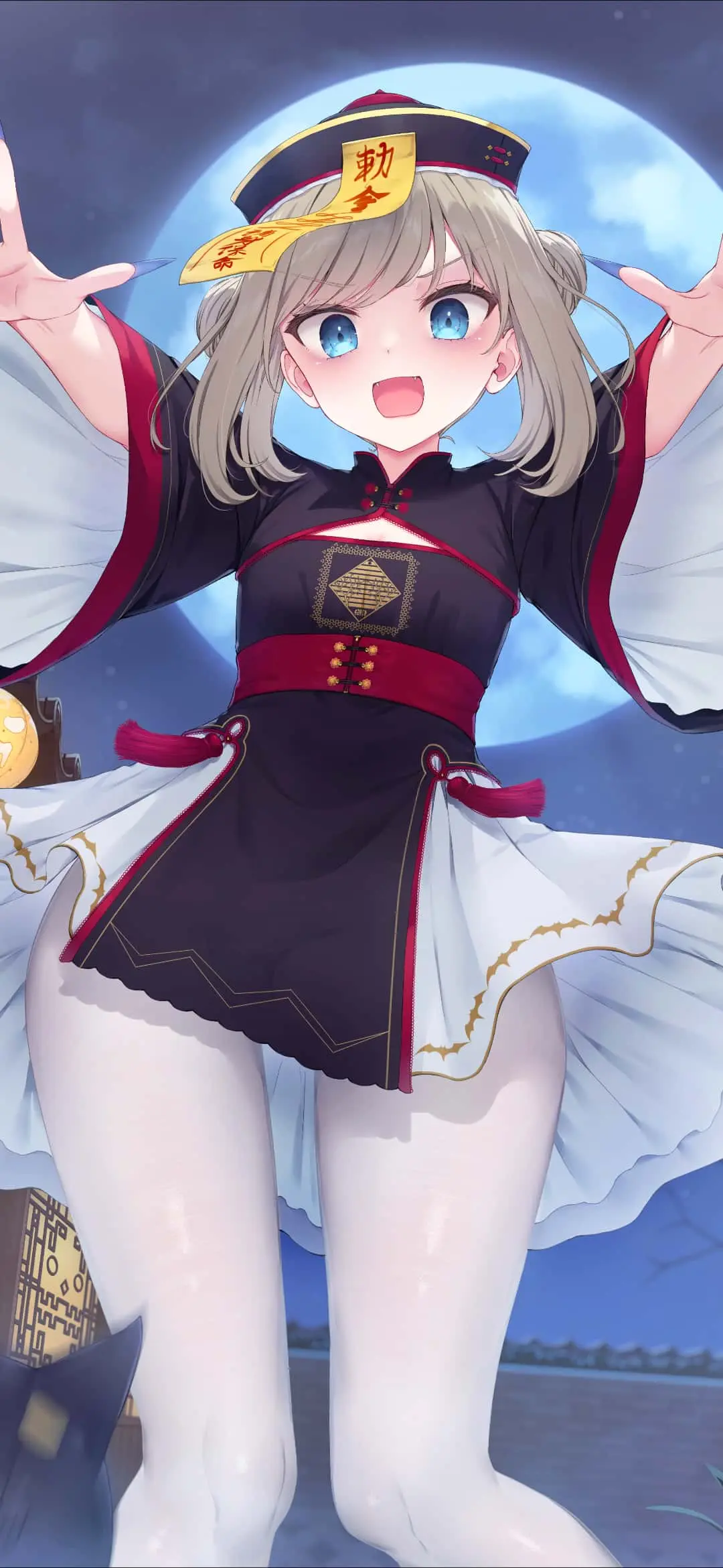 【动漫壁纸】雷姆 大南瓜灯 MIKU 白上吹雪 小胡桃 超绝最可爱天使酱 万圣节专题插画 手机壁纸-第9张