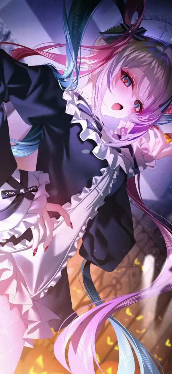 【动漫壁纸】雷姆 大南瓜灯 MIKU 白上吹雪 小胡桃 超绝最可爱天使酱 万圣节专题插画-公众号小姨ai