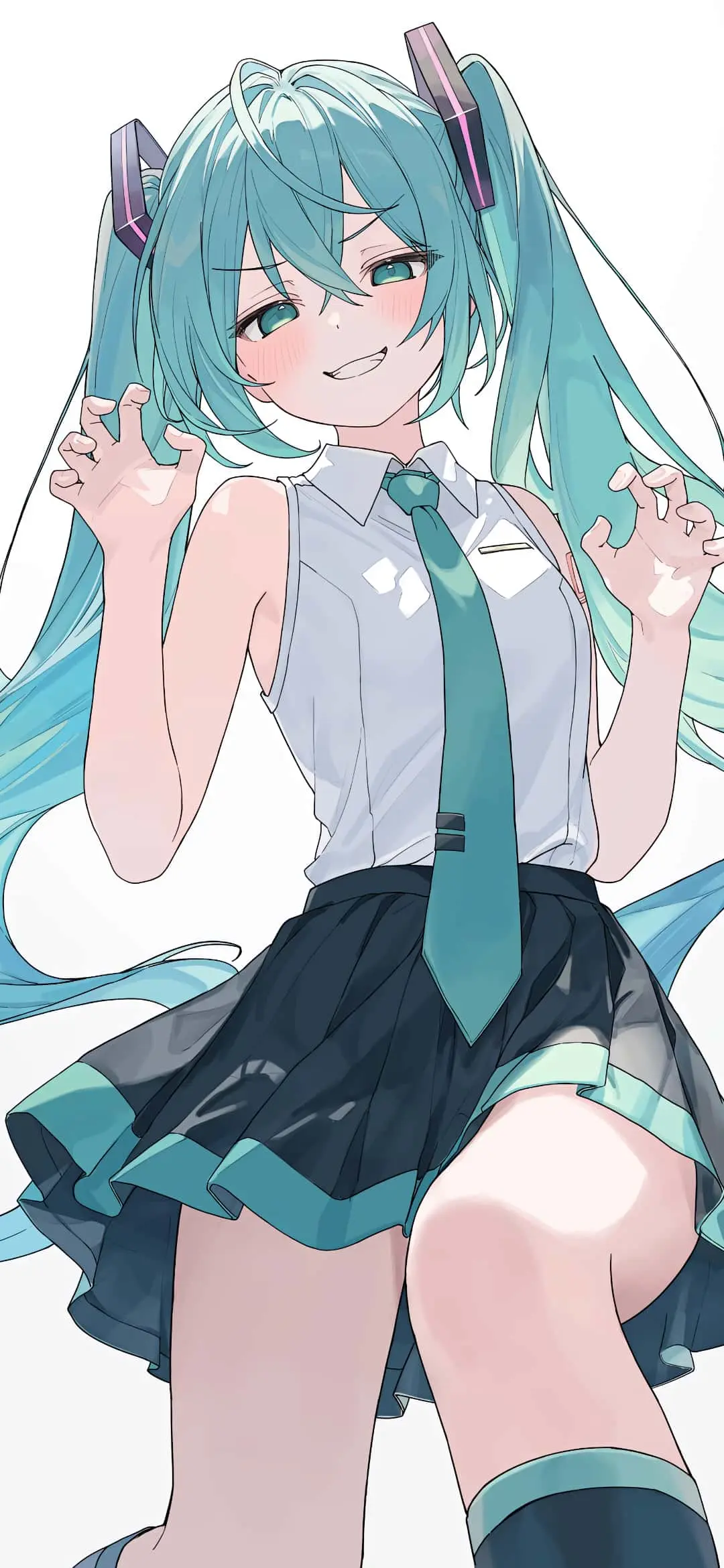 【动漫壁纸】初音未来 崩坏：星穹铁道 托帕  碧蓝档案 空崎ヒナ 调月莉音 放学后的风景 插画美图推荐-公众号小姨ai