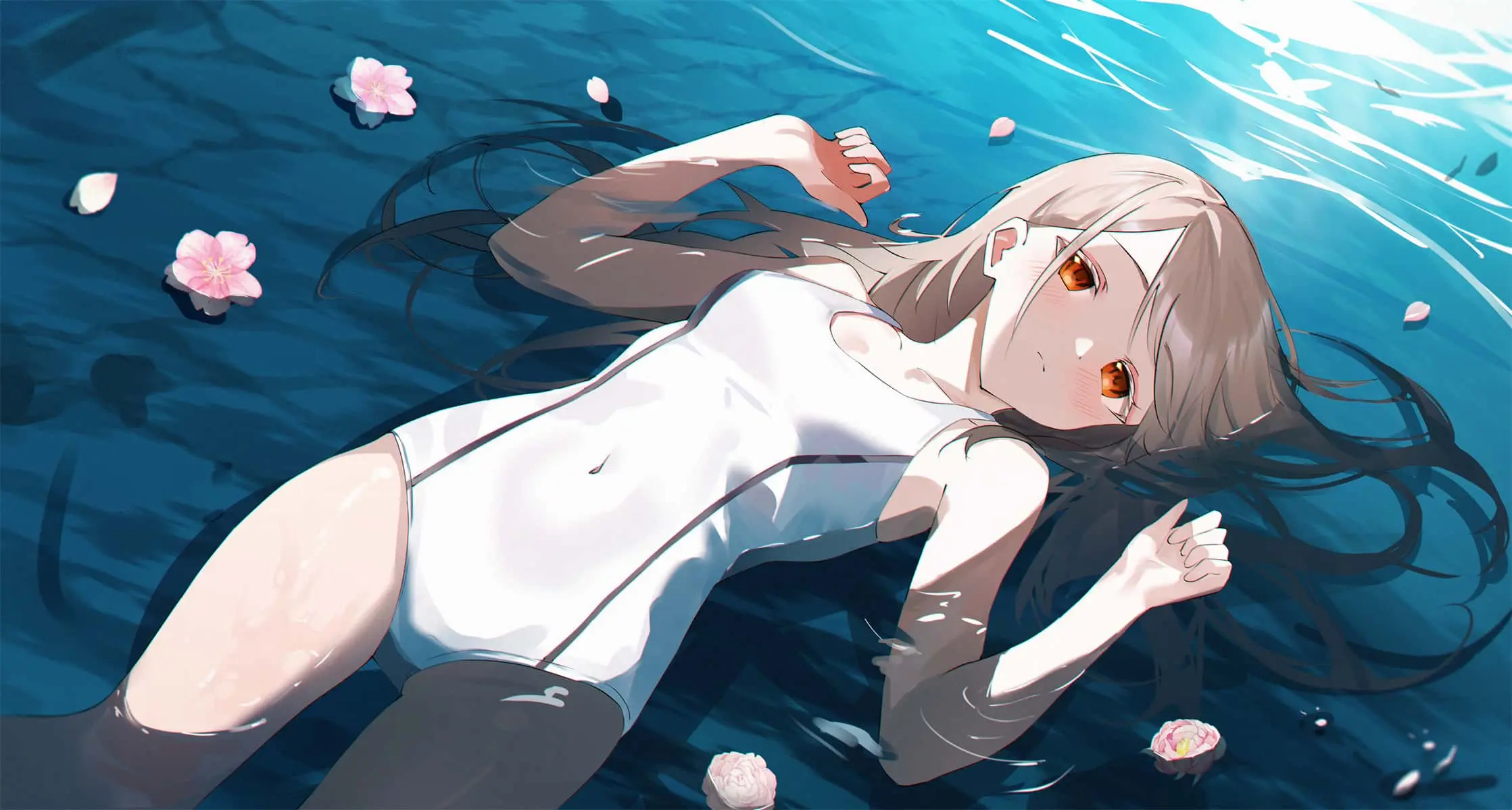 【动漫壁纸】初音未来 崩坏：星穹铁道 托帕  碧蓝档案 空崎ヒナ 调月莉音 放学后的风景 插画美图推荐 手机壁纸-第15张