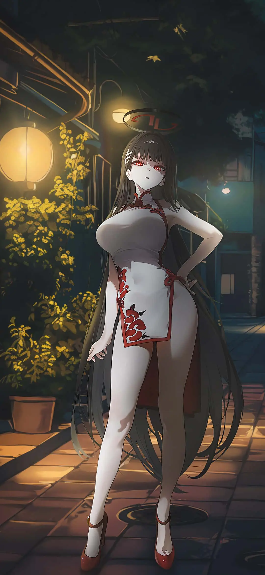 【动漫壁纸】 碧蓝档案 桐生桔梗 原神 刻晴 绝区零 小鲨鱼艾莲乔 初音未来 Miku 插画美图推荐 手机壁纸-第7张