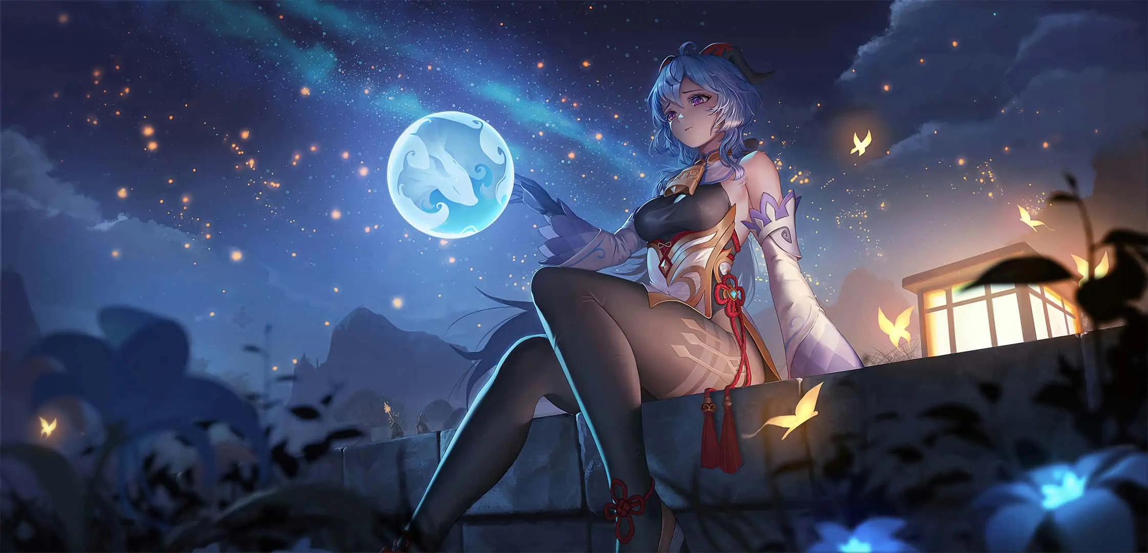 【动漫壁纸】星穹铁道 花火 原神 甘雨 碧蓝档案 早濑优香 银发制服美少女 绝区零 艾莲乔 虚拟主播 西园寺玛丽 插画美图推荐 手机壁纸-第12张