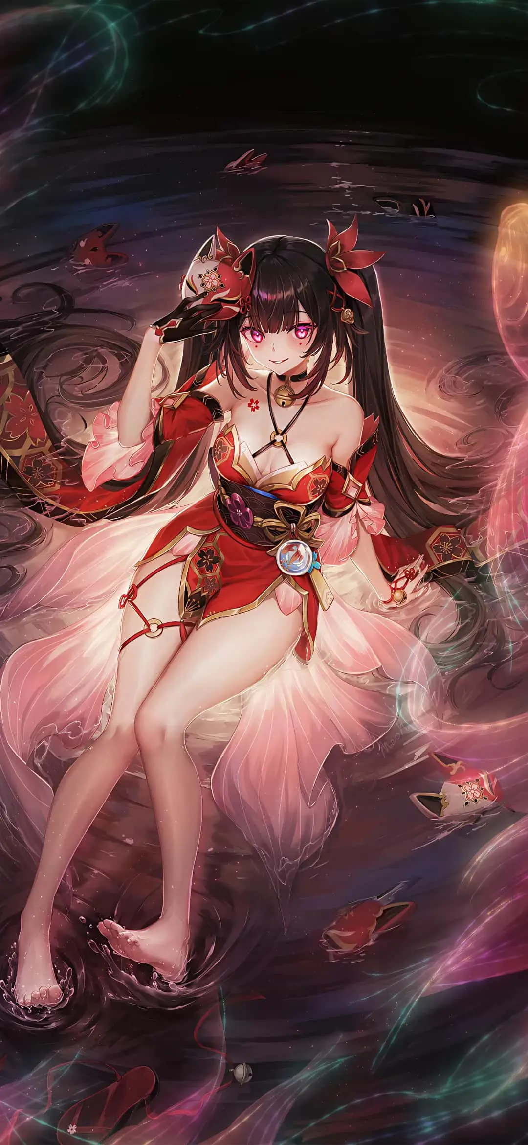 【动漫壁纸】碧蓝档案 飞鸟马时 砂狼白子 星穹铁道 黑塔  星 花火 初音未来 鸣潮 漂泊者 插画美图推荐 手机壁纸-第4张