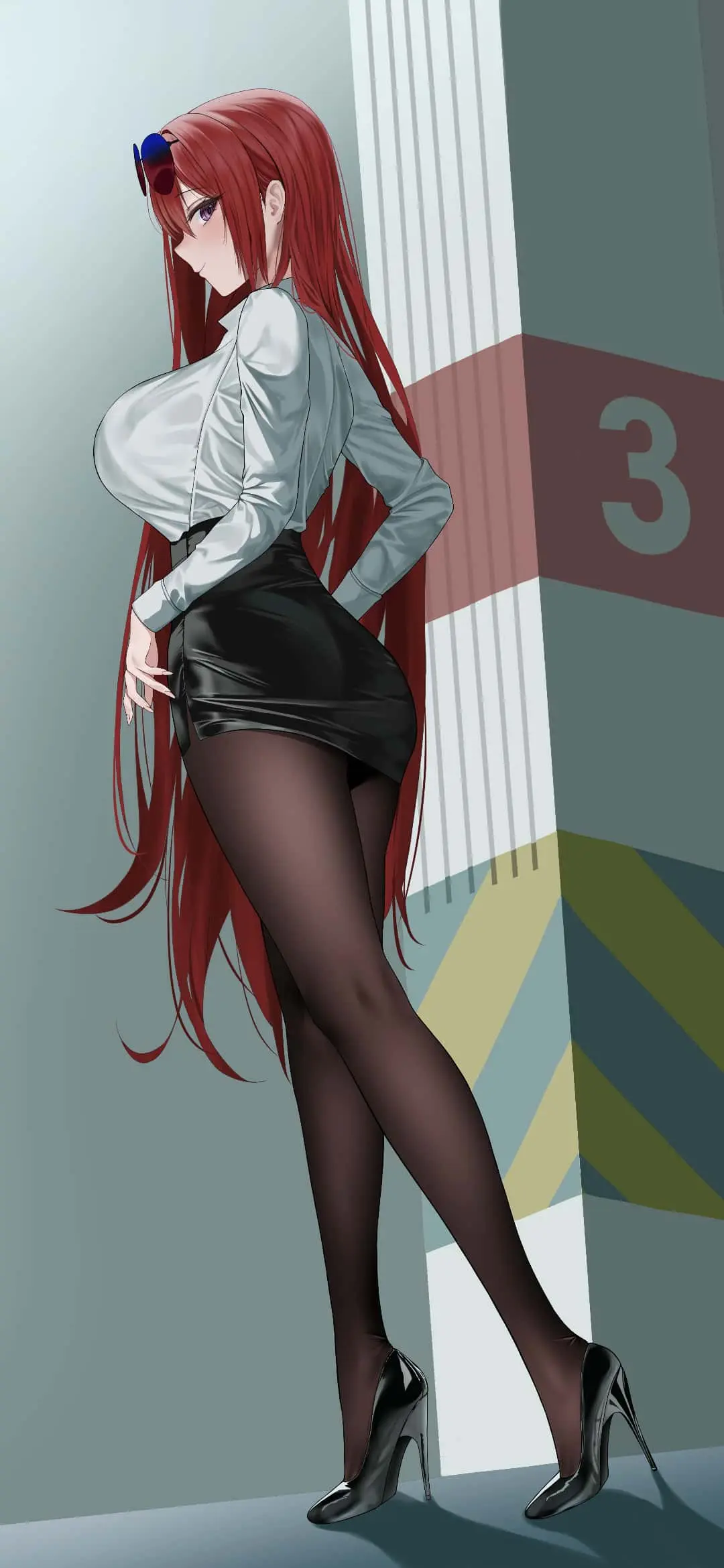 【动漫壁纸】碧蓝档案 砂狼白子 早濑优香 双马尾美少女 绝区零 妮可 简杜 赛马娘 插画美图推荐 手机壁纸-第2张