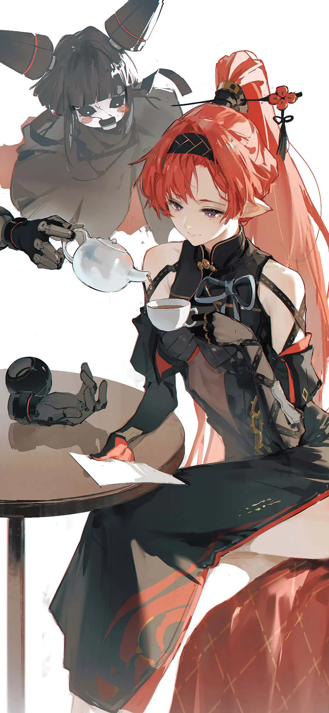 【动漫壁纸】碧蓝档案 砂狼白子 早濑优香 双马尾美少女 绝区零 妮可 简杜 赛马娘 插画美图推荐 手机壁纸-第10张