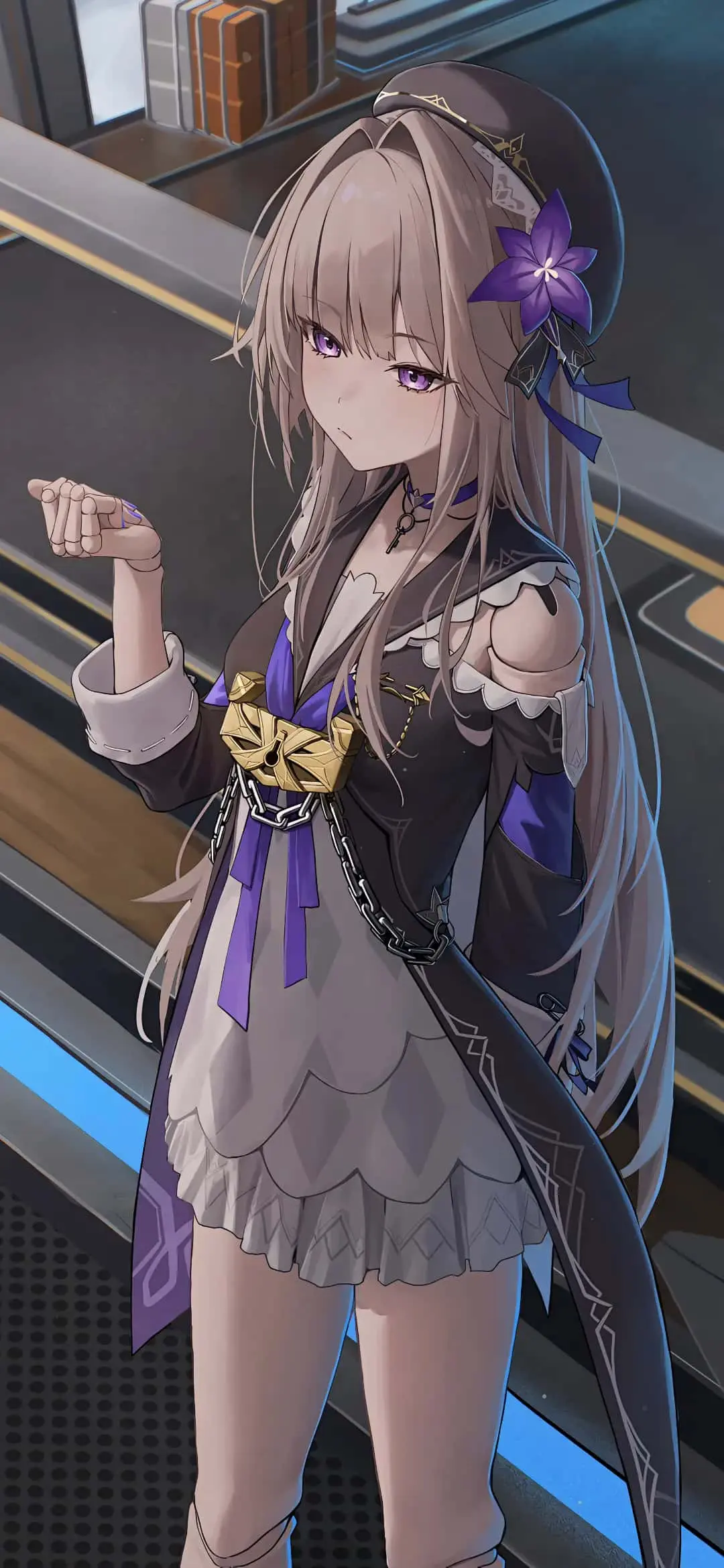 【动漫壁纸】碧蓝档案 小鸟游星野 砂狼 鸣潮 椿 绝区零 星见雅 艾莲乔 原神 胡桃 星铁 黑塔 插画美图推荐 手机壁纸-第3张