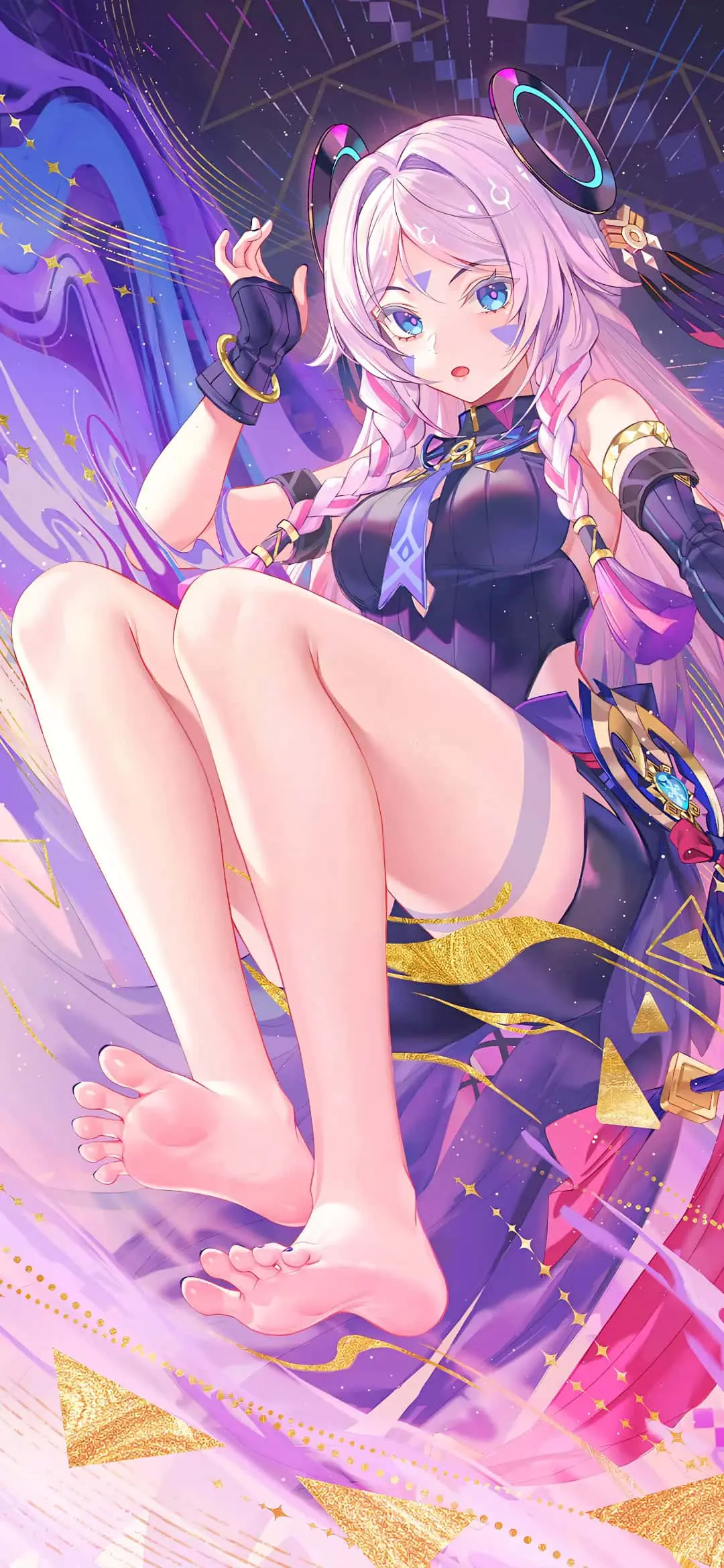 【动漫壁纸】碧蓝档案 小鸟游星野 砂狼 鸣潮 椿 绝区零 星见雅 艾莲乔 原神 胡桃 星铁 黑塔 插画美图推荐 手机壁纸-第4张