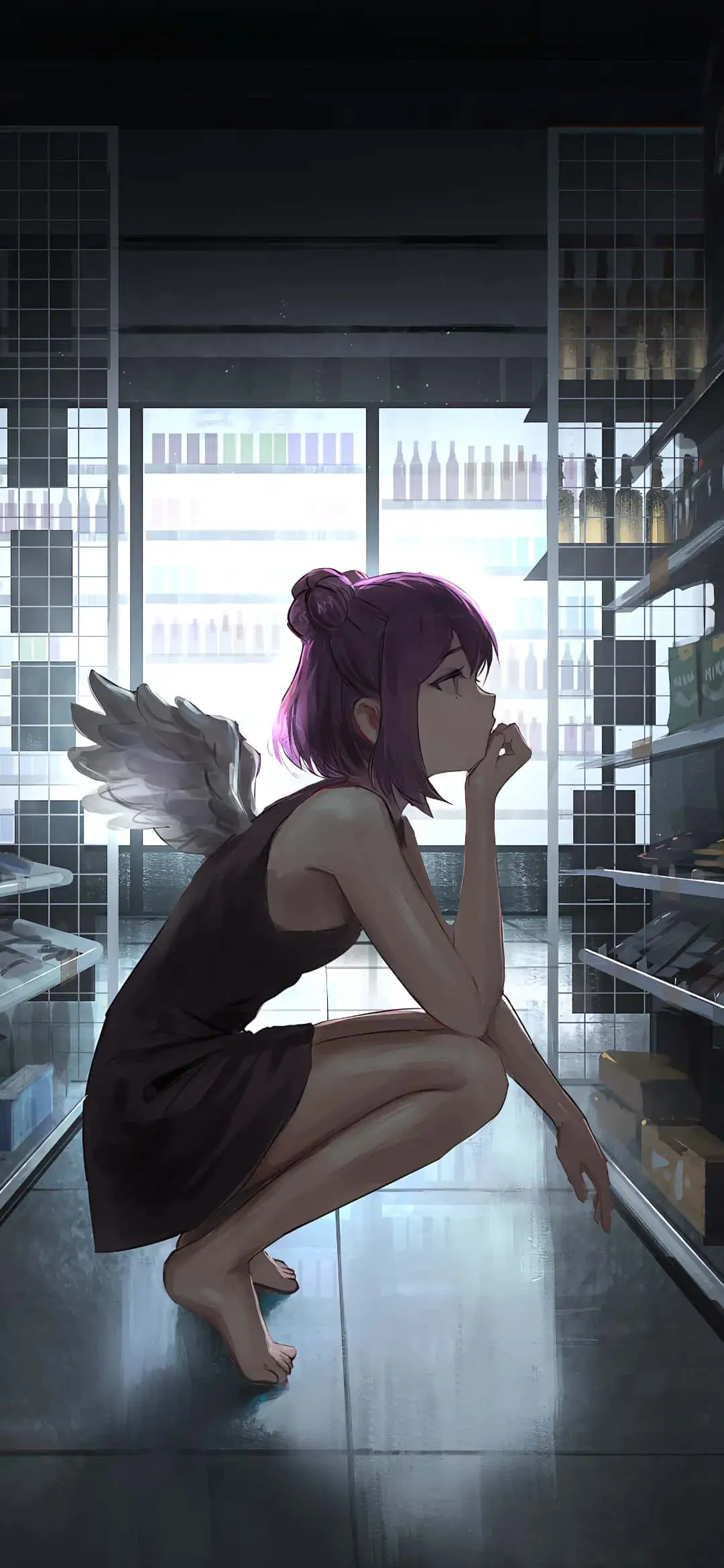 【动漫壁纸】碧蓝档案 小鸟游星野 砂狼 鸣潮 椿 绝区零 星见雅 艾莲乔 原神 胡桃 星铁 黑塔 插画美图推荐 手机壁纸-第10张