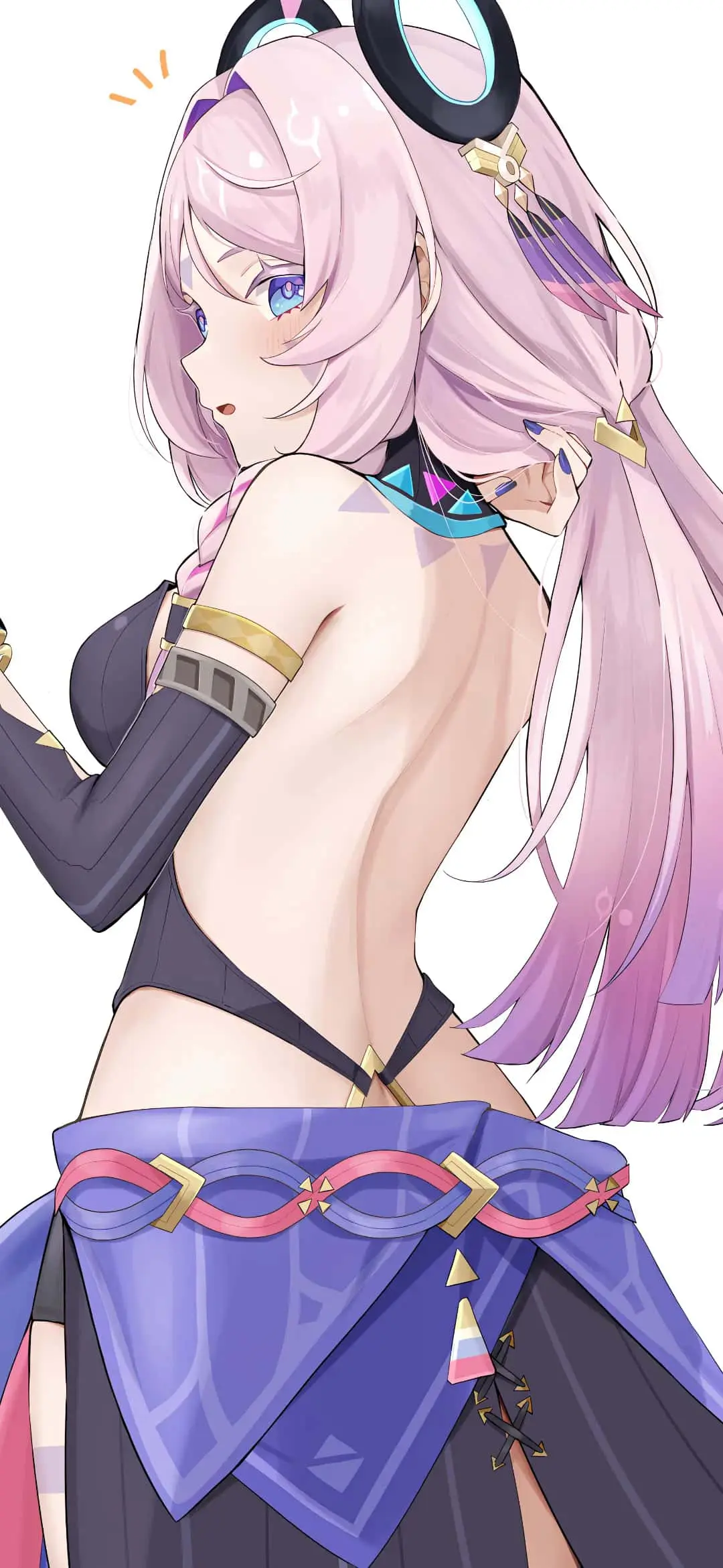 【动漫壁纸】绝区零 简·杜 原神 申鹤  茜特菈莉 双马尾Miku 碧蓝档案 砂狼白子 插画美图推荐 手机壁纸-第9张