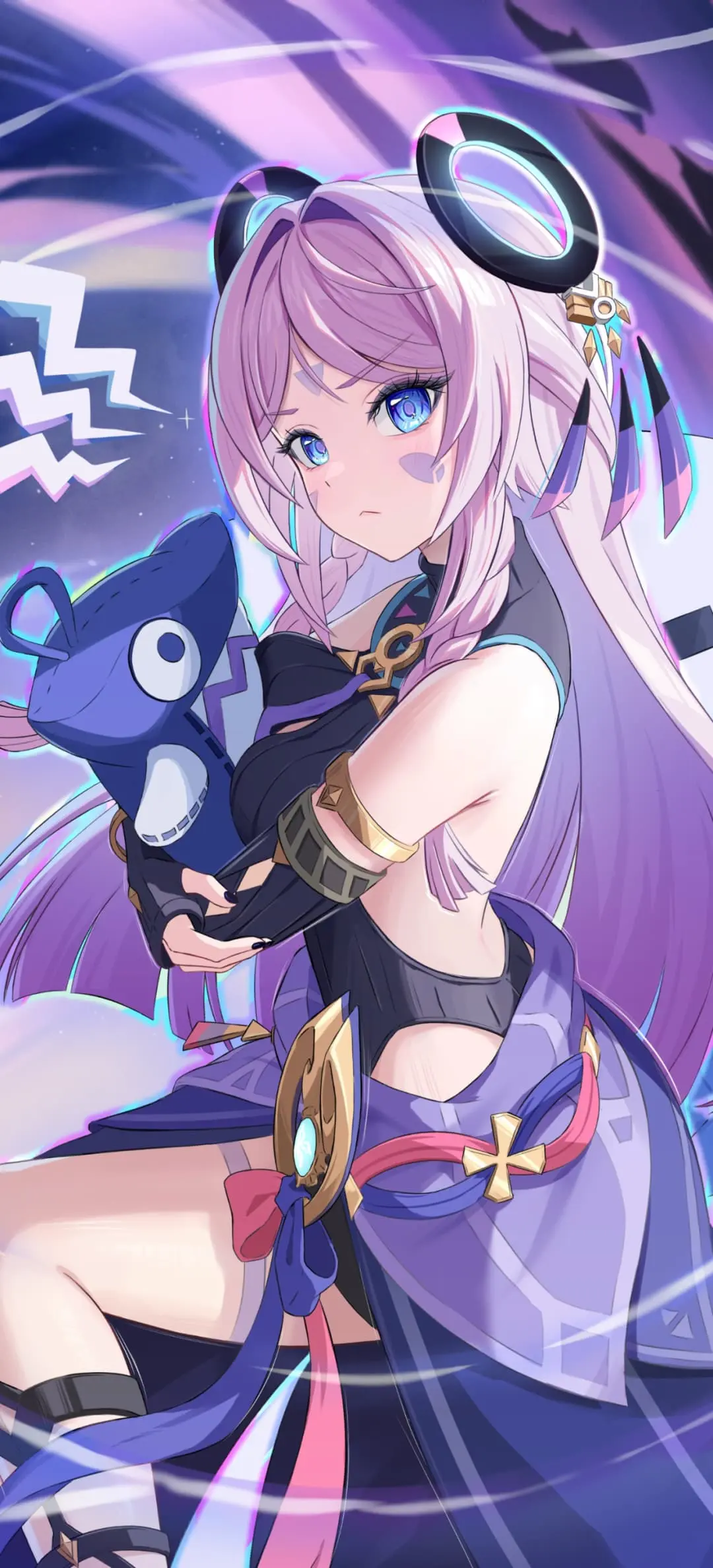 【动漫壁纸】兽耳小鲨鱼 原神 茜特菈莉 星穹铁道 花火 水手服 绝区零 星见雅 插画美图推荐 手机壁纸-第5张