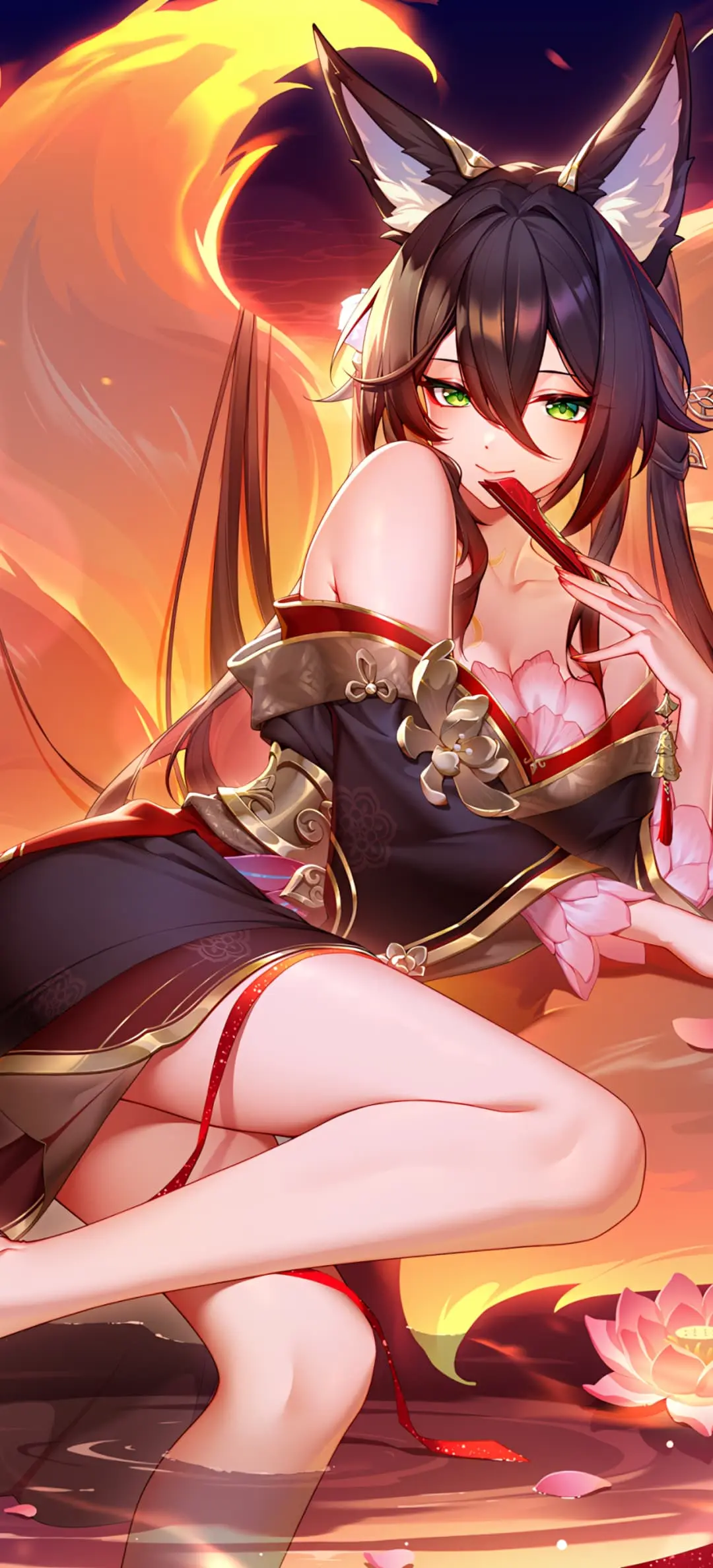 【动漫壁纸】兽耳小鲨鱼 原神 茜特菈莉 星穹铁道 花火 水手服 绝区零 星见雅 插画美图推荐 手机壁纸-第10张