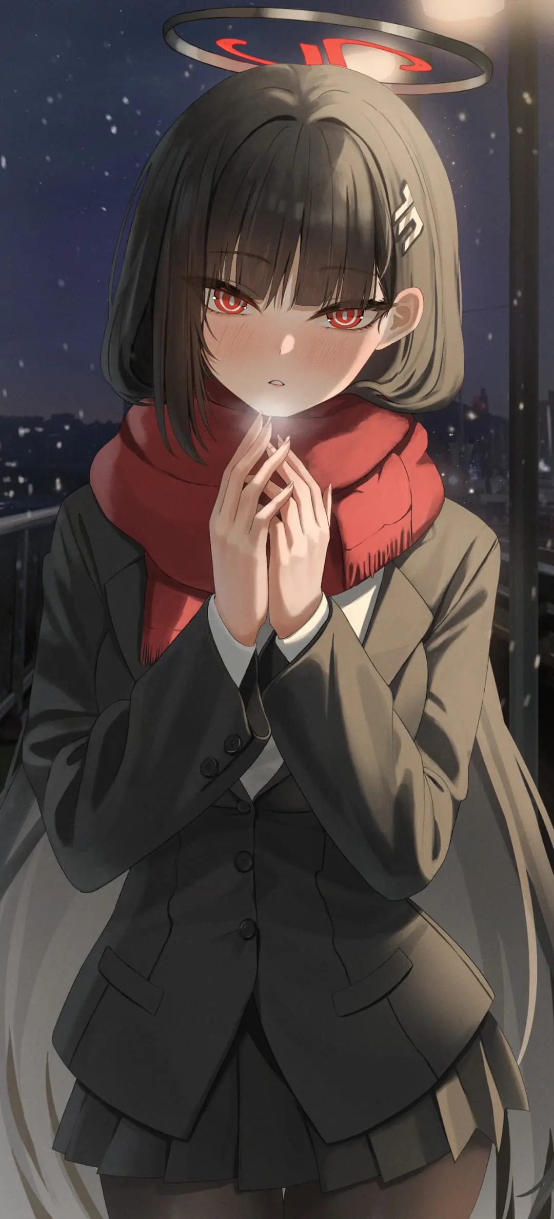 【动漫壁纸】碧蓝档案 阿罗娜 普拉娜 原神 胡桃 星穹铁道 花火 黄泉 插画美图推荐 手机壁纸-第5张