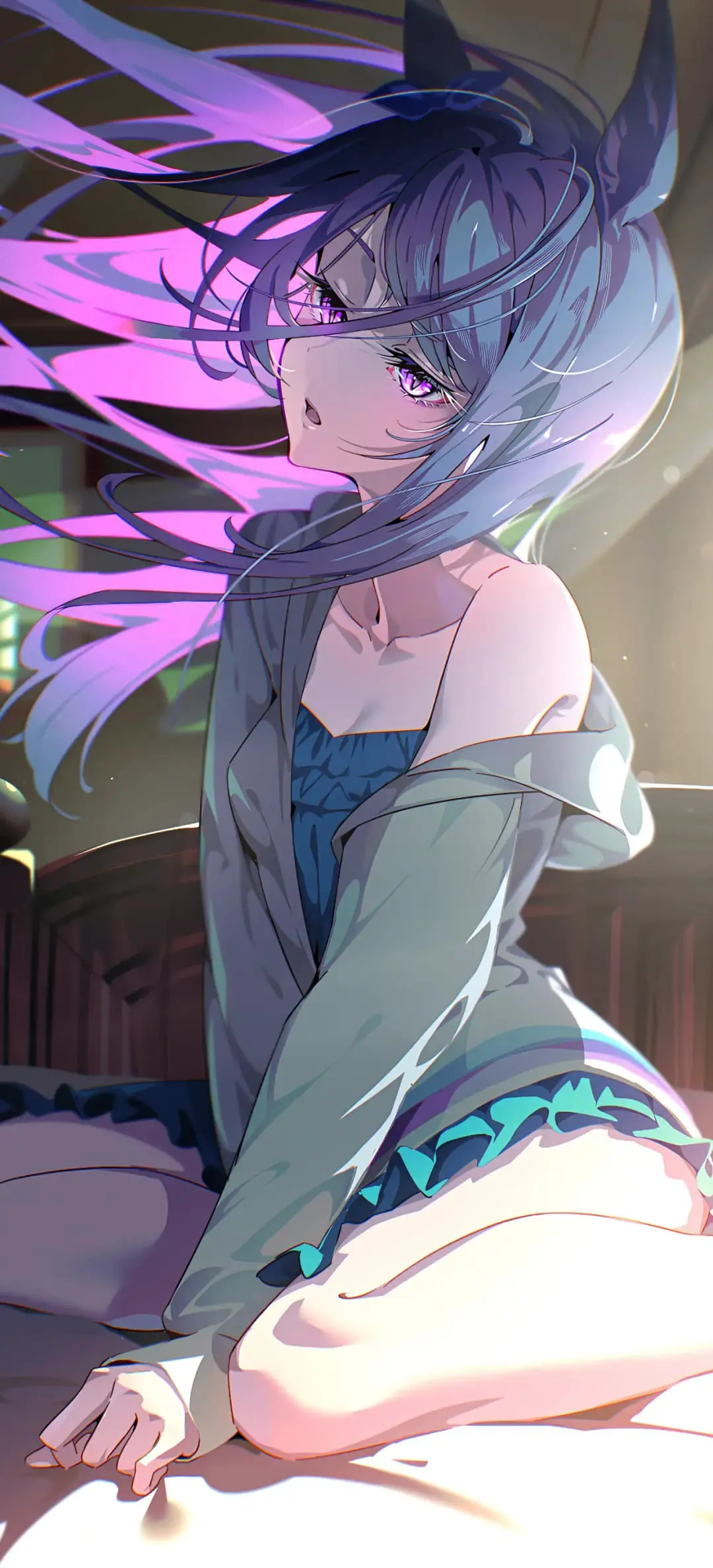 【动漫壁纸】星穹铁道 制服托帕 流萤 绝区零 星见雅 艾莲乔 原神 神里绫华 插画美图推荐 手机壁纸-第1张