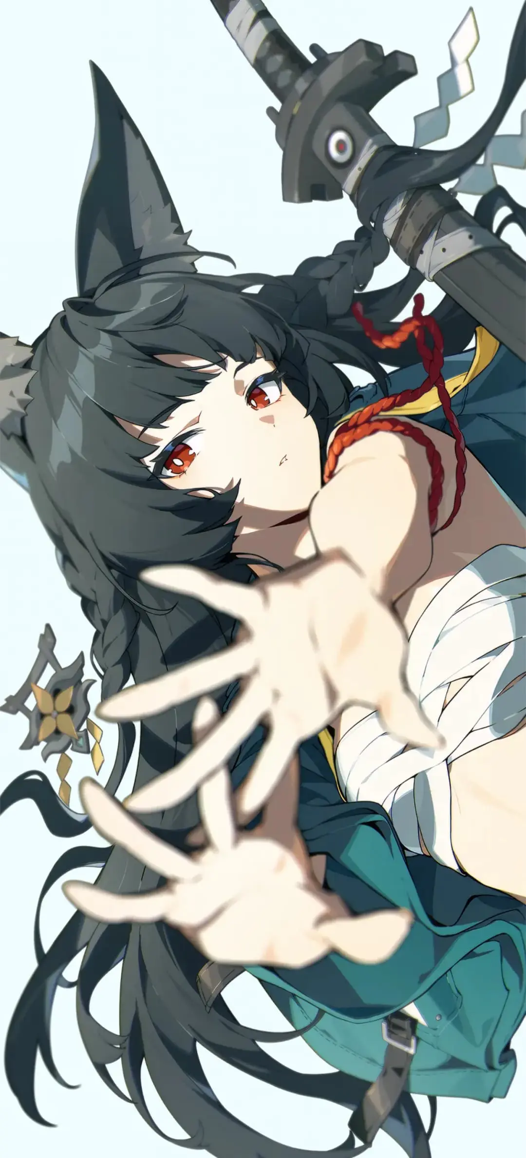 【动漫壁纸】星穹铁道 制服托帕 流萤 绝区零 星见雅 艾莲乔 原神 神里绫华 插画美图推荐 手机壁纸-第2张