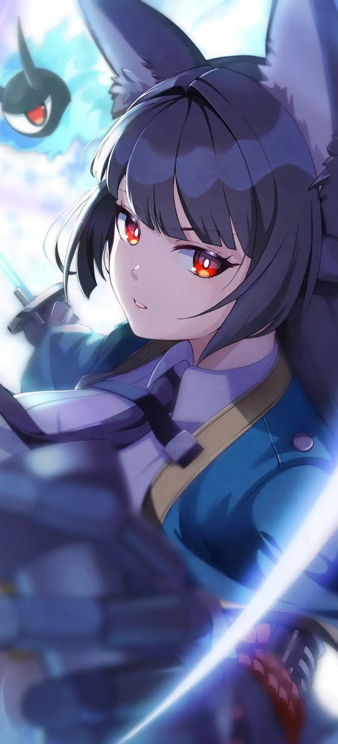 【动漫壁纸】星穹铁道 制服托帕 流萤 绝区零 星见雅 艾莲乔 原神 神里绫华 插画美图推荐 手机壁纸-第7张