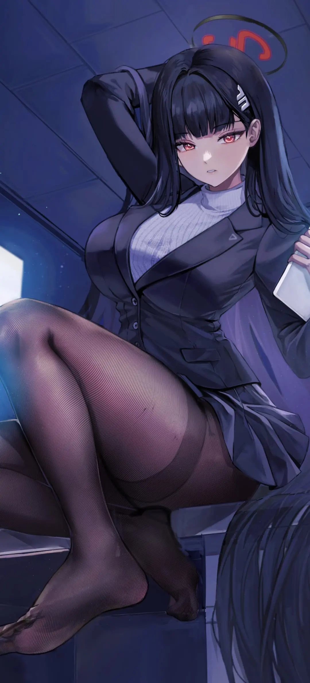 【动漫壁纸】绝区零 艾莲乔 星见雅 碧蓝档案 早濑优香 砂狼白子 星穹铁道 知更鸟 插画美图推荐 手机壁纸-第5张