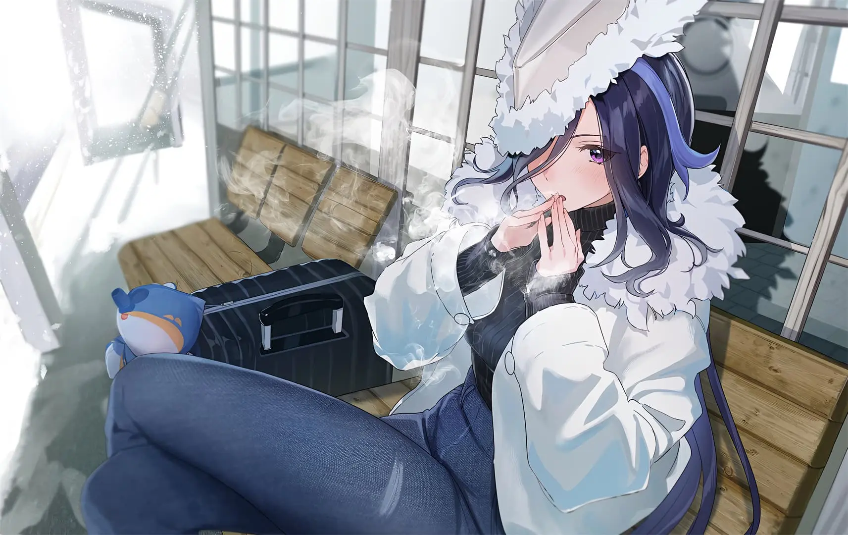 【动漫壁纸】星穹铁道 停云 碧蓝档案 早濑优香 兽耳美少女 碧蓝航线 天城 插画美图推荐 手机壁纸-第11张