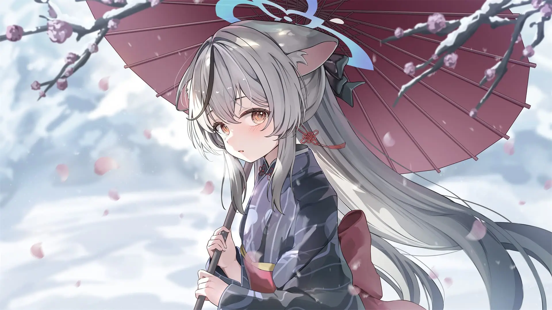【动漫壁纸】星穹铁道 停云 碧蓝档案 早濑优香 兽耳美少女 碧蓝航线 天城 插画美图推荐 手机壁纸-第14张