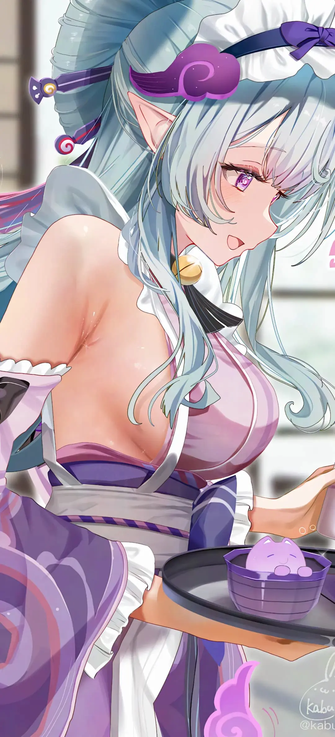 【动漫壁纸】星穹铁道 流萤 碧蓝档案 早濑优香 原神 小胡桃 粉毛兽耳美少女 插画美图推荐 手机壁纸-第2张