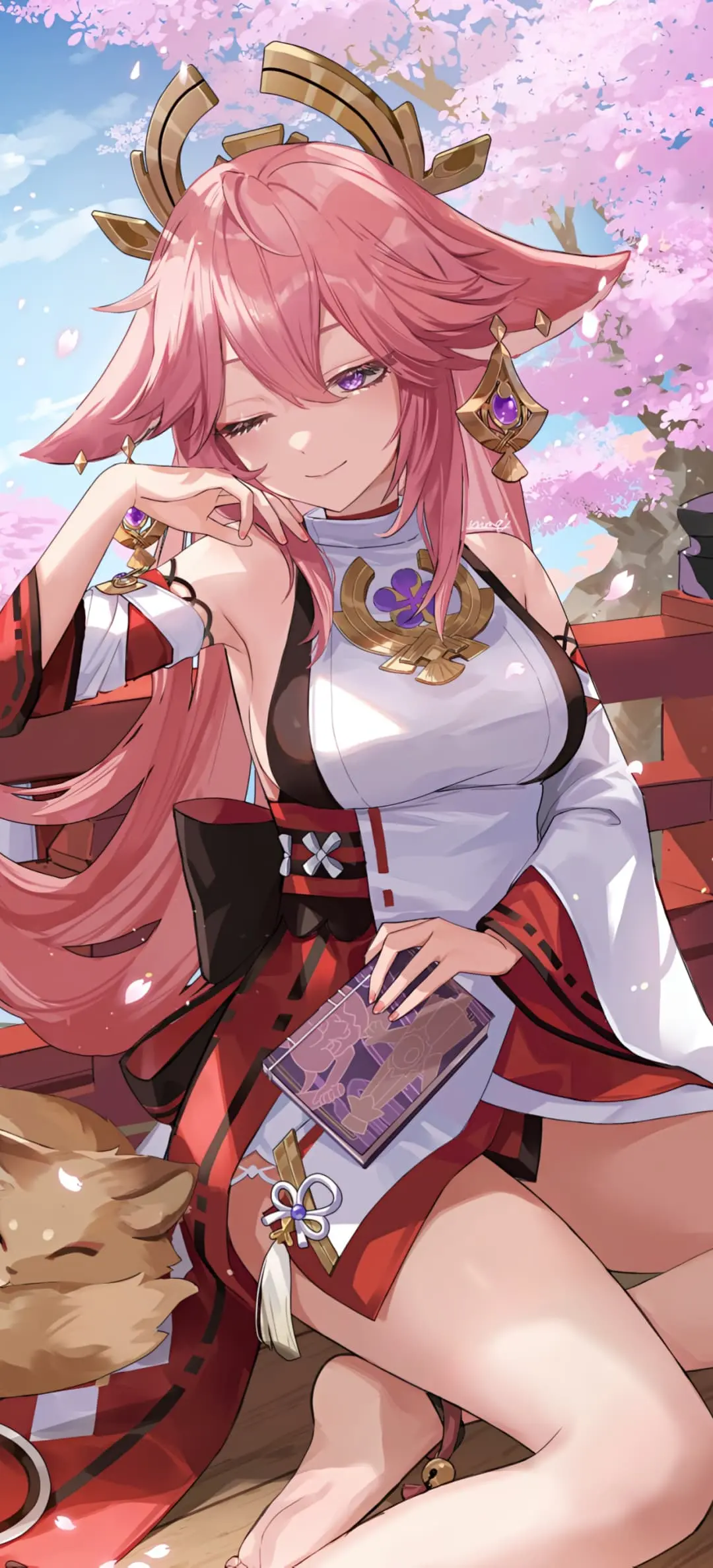 【动漫壁纸】葬送的夫莉莲 芙莉莲 星穹铁道 流萤 原神 八重神子 re0 雷姆 绝区零 艾莲 插画美图推荐 手机壁纸-第8张