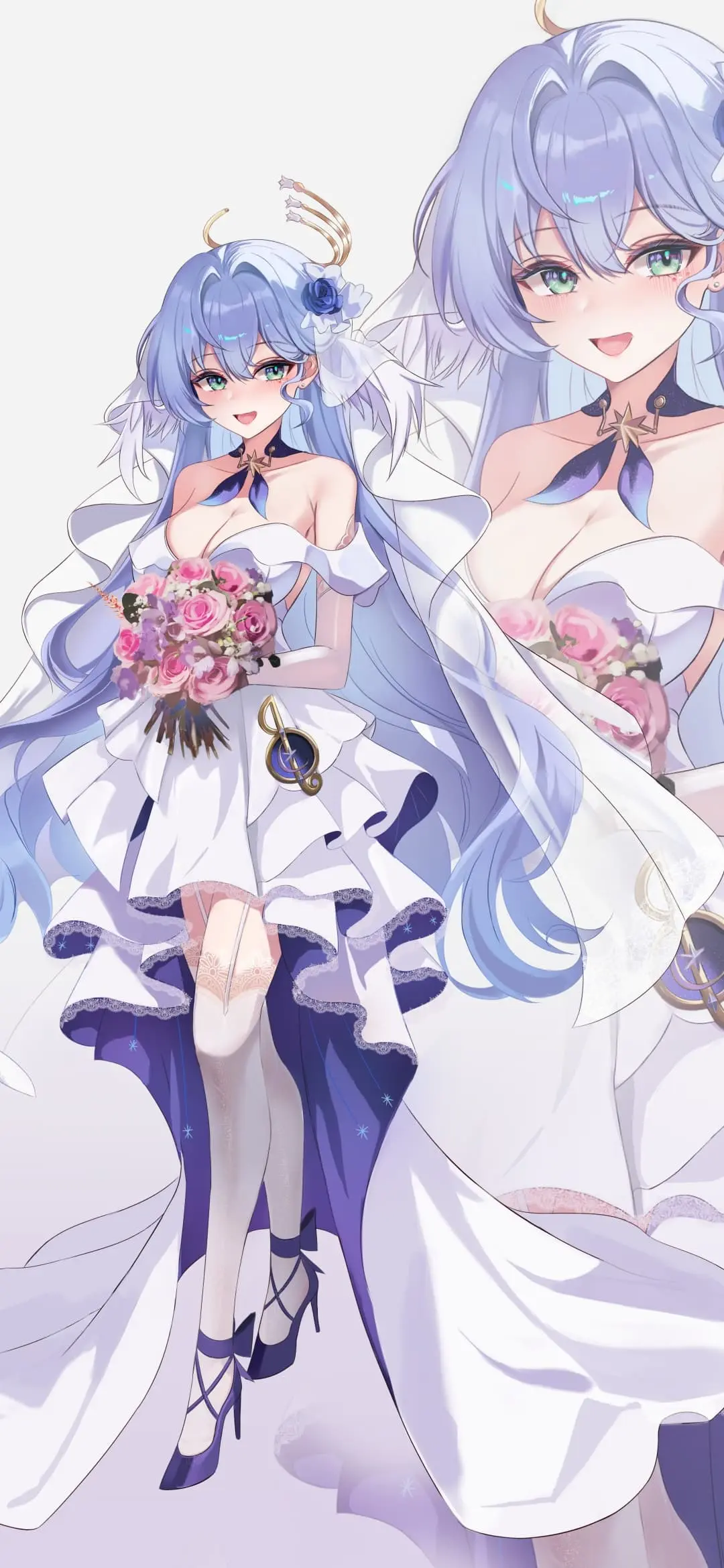 【动漫壁纸】碧蓝档案 调月莉音 飞鸟马时 原神 小胡桃 芙宁娜 星穹铁道 知更鸟 动漫壁纸推荐 手机壁纸-第7张