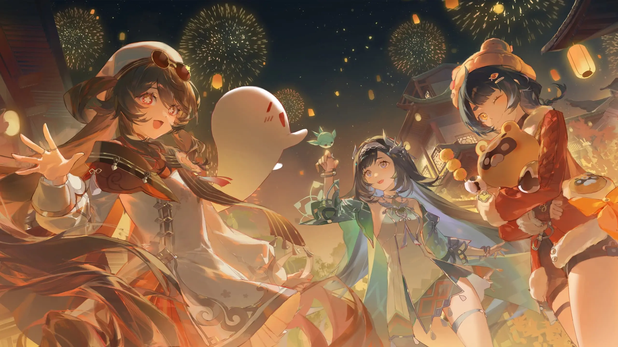 【动漫壁纸】碧蓝档案 调月莉音 飞鸟马时 原神 小胡桃 芙宁娜 星穹铁道 知更鸟 动漫壁纸推荐 手机壁纸-第13张