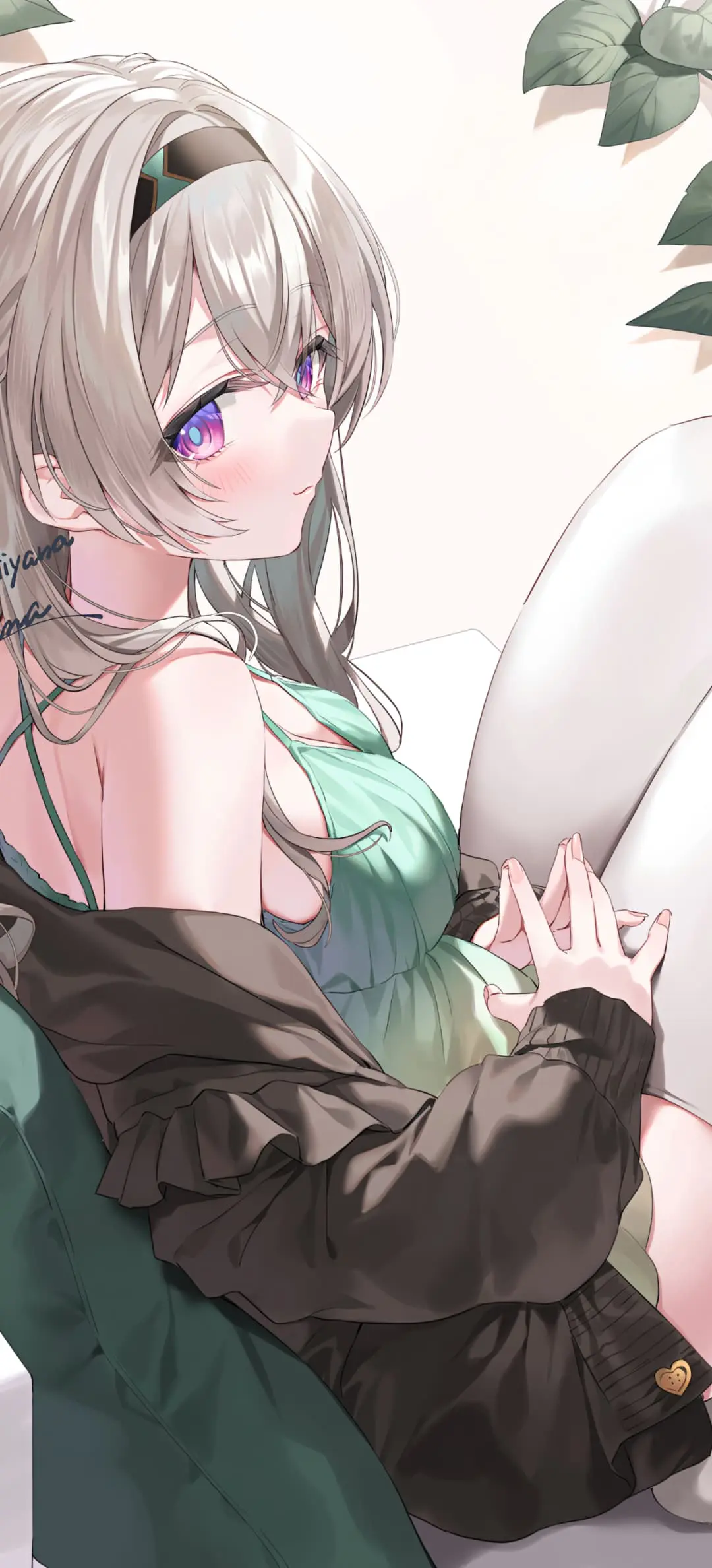 【动漫壁纸】兽耳美少女 JK制服女高 星穹铁道 黑塔 流萤 初音未来 插画美图推荐 手机壁纸-第4张