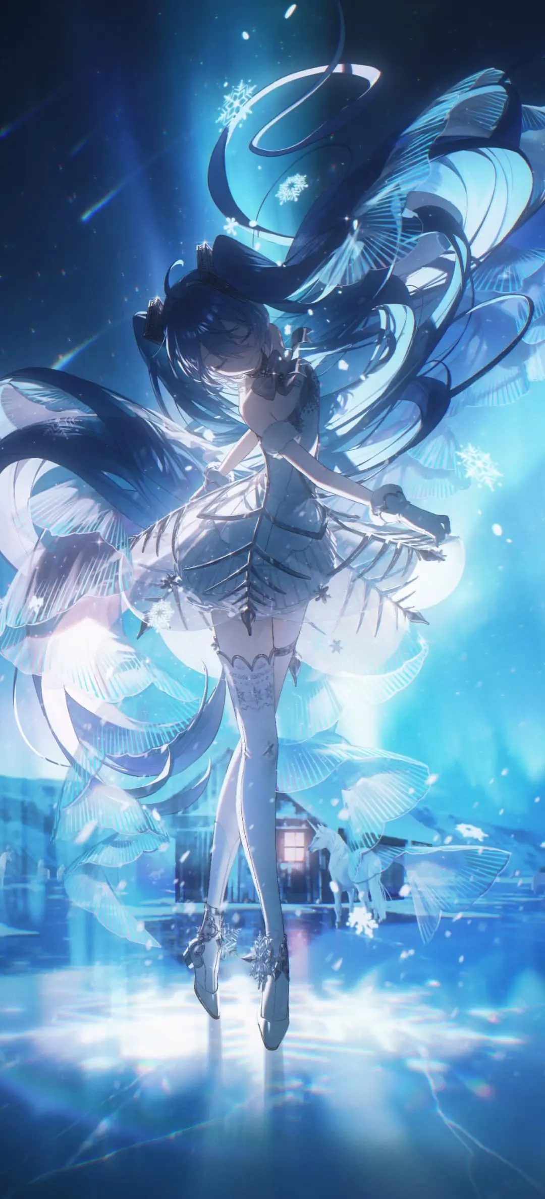 【动漫壁纸】兽耳美少女 JK制服女高 星穹铁道 黑塔 流萤 初音未来 插画美图推荐 手机壁纸-第5张
