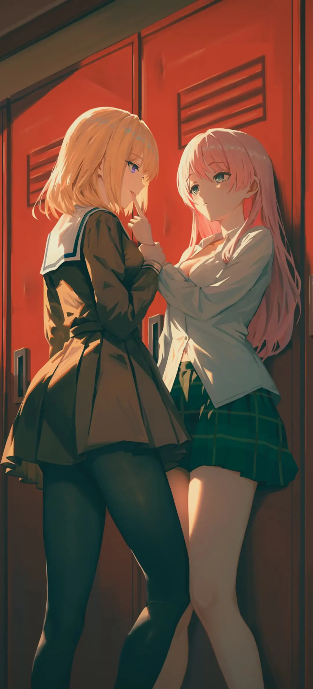 【动漫壁纸】兽耳美少女 JK制服女高 星穹铁道 黑塔 流萤 初音未来 插画美图推荐 手机壁纸-第6张