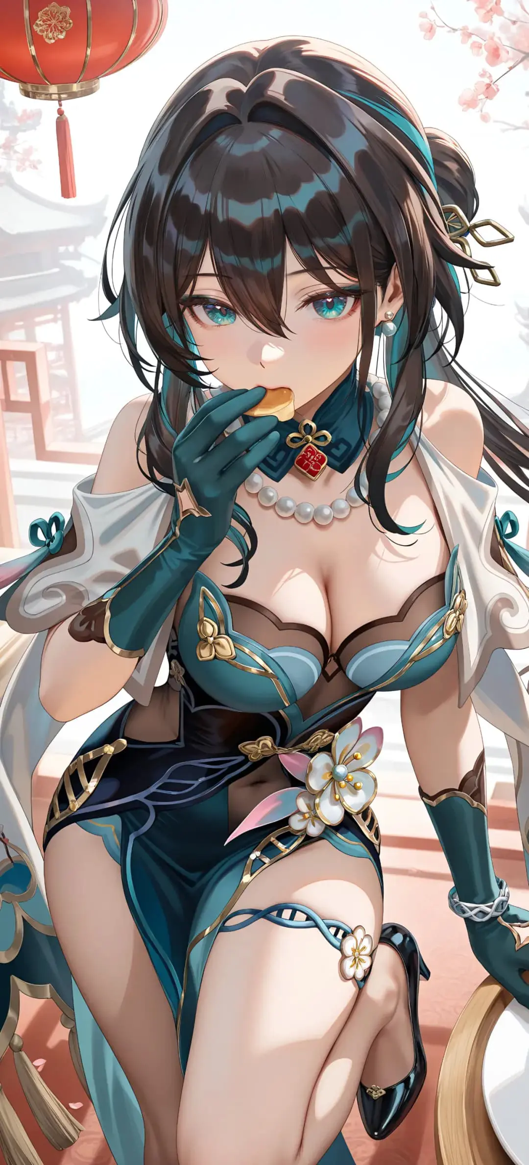 【动漫壁纸】马尾辫黄毛美少女 碧蓝档案 仲正一花 星穹铁道 阮梅 绝区零 玲 插画美图推荐 手机壁纸-第3张
