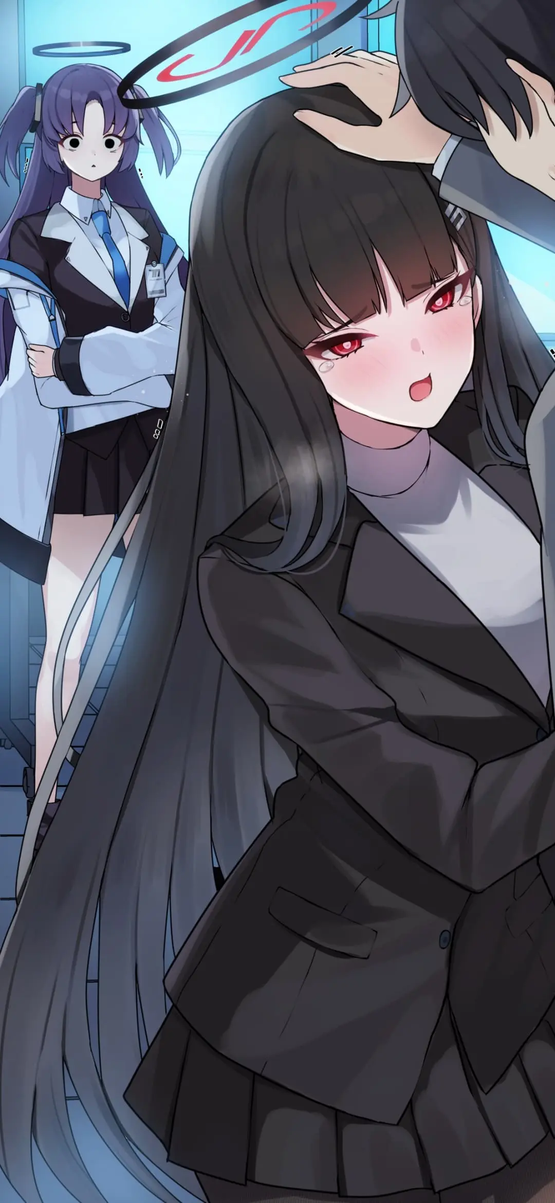 【动漫壁纸】虚拟主播 兽耳少女 碧蓝档案 笑面教授 杏山和纱 原神  胡桃 璃月 魈 插画美图推荐 手机壁纸-第2张
