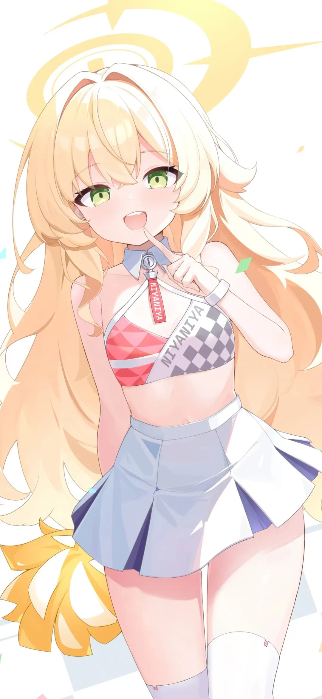 【动漫壁纸】虚拟主播 兽耳少女 碧蓝档案 笑面教授 杏山和纱 原神  胡桃 璃月 魈 插画美图推荐-公众号小姨ai