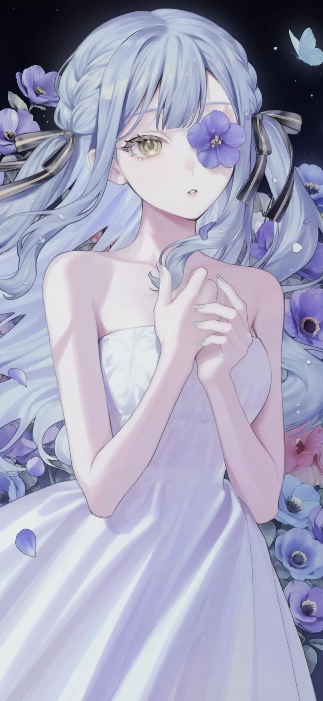 【动漫壁纸】星穹铁道 黑塔 星 初音未来 碧蓝档案 桐生桔梗 调月莉音 阿罗娜 原神 芙宁娜 插画美图推荐 手机壁纸-第2张