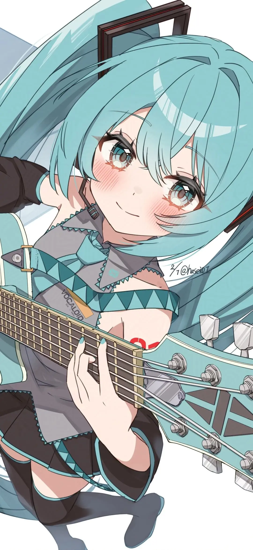 【动漫壁纸】星穹铁道 黑塔 星 初音未来 碧蓝档案 桐生桔梗 调月莉音 阿罗娜 原神 芙宁娜 插画美图推荐 手机壁纸-第4张