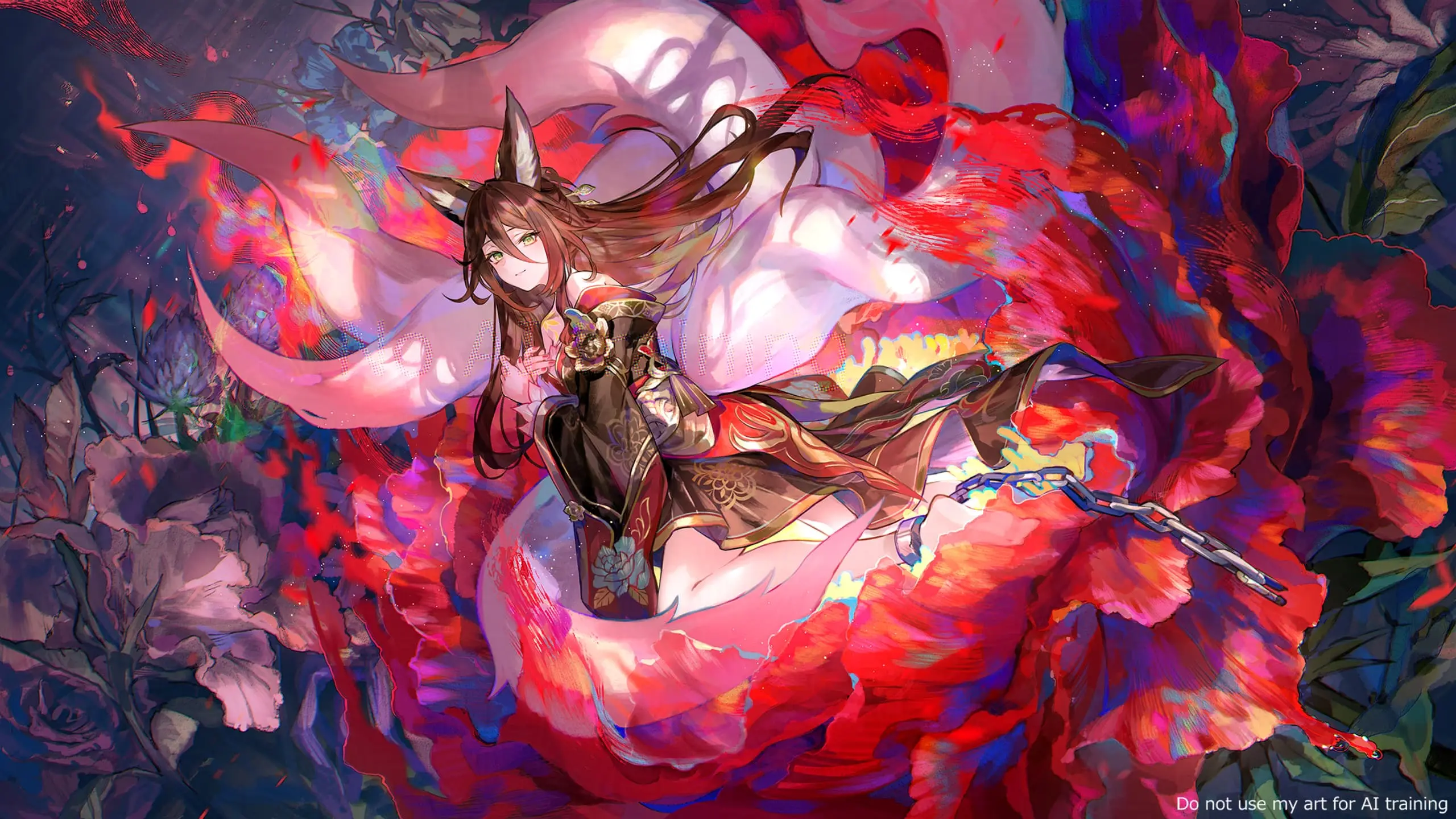 【动漫壁纸】原神 纳西妲 星穹铁道 大黑塔 符玄 阮梅 碧蓝档案 飞鸟马时 初音未来 插画美图推荐 手机壁纸-第10张