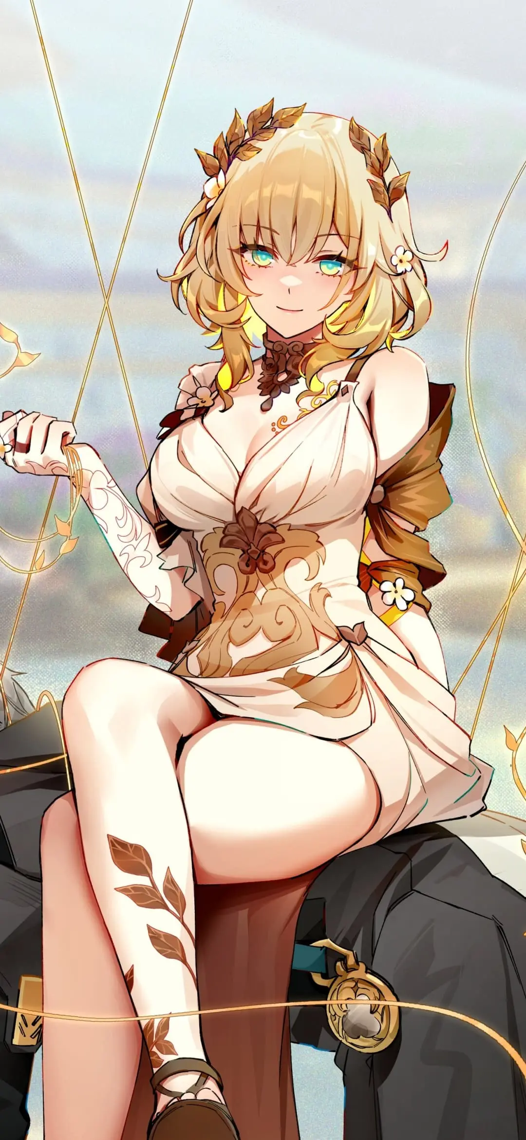 【动漫壁纸】原神 茜特拉莉 八重神子 星穹铁道 阿格莱雅 明日方舟 阿尔图罗 莎草 绝区零 伊芙琳 插画美图推荐 手机壁纸-第8张