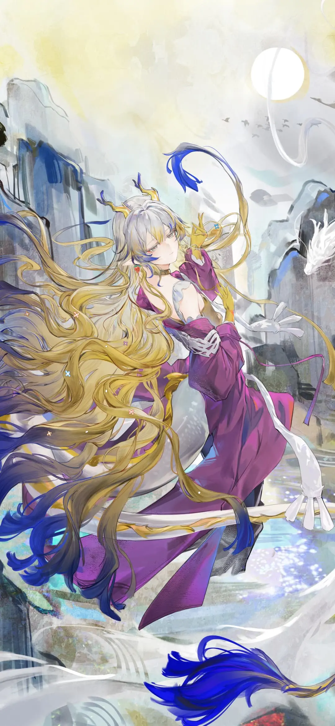 【动漫壁纸】星穹铁道 黑塔 阿格莱雅 原神 小胡桃 粉毛双马尾美少女 绝区零 艾莲乔 伊芙琳 插画美图推荐 手机壁纸-第4张