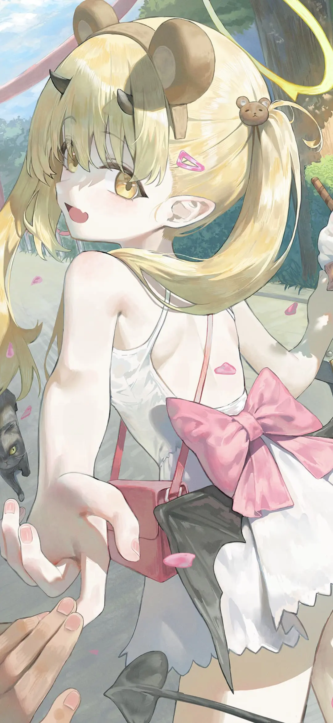 【动漫壁纸】星穹铁道 黑塔 阿格莱雅 原神 小胡桃 粉毛双马尾美少女 绝区零 艾莲乔 伊芙琳 插画美图推荐 手机壁纸-第5张