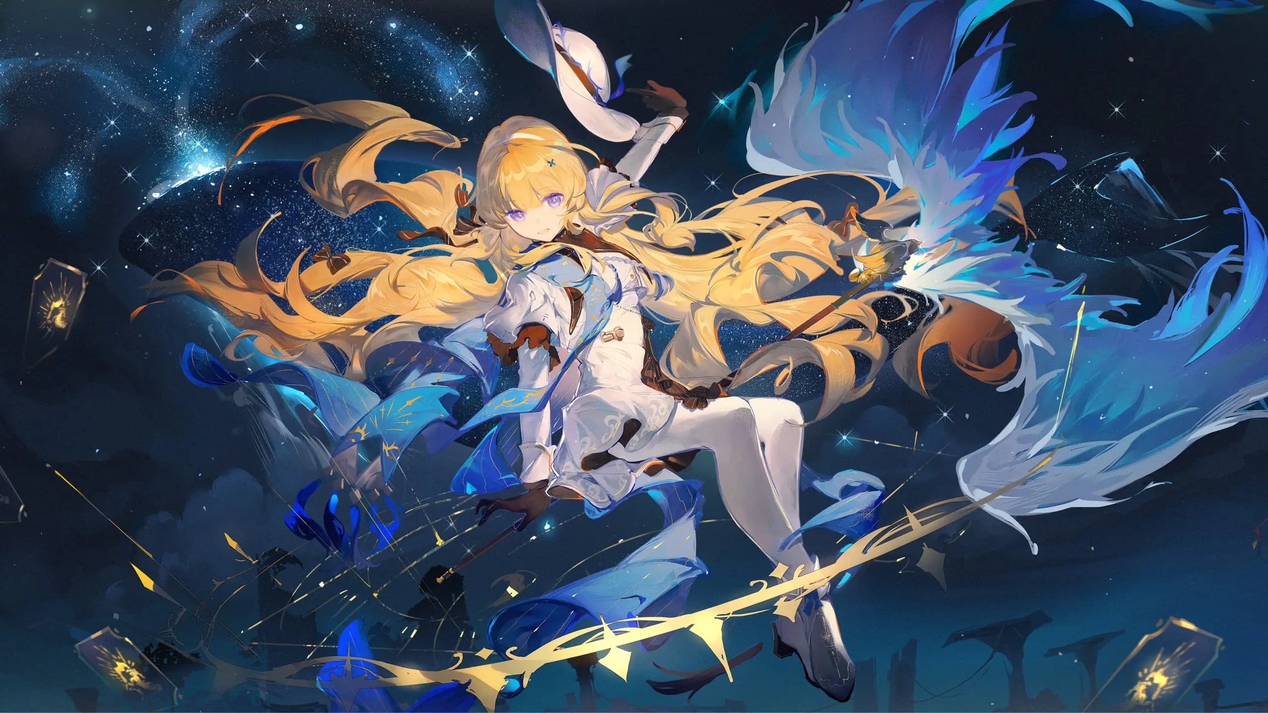 【动漫壁纸】绝区零 伊芙琳  胡桃 碧蓝档案 阿罗娜 星穹铁道 黑塔 虚拟主播 樱巫女 兽耳美少女 插画美图推荐 手机壁纸-第17张
