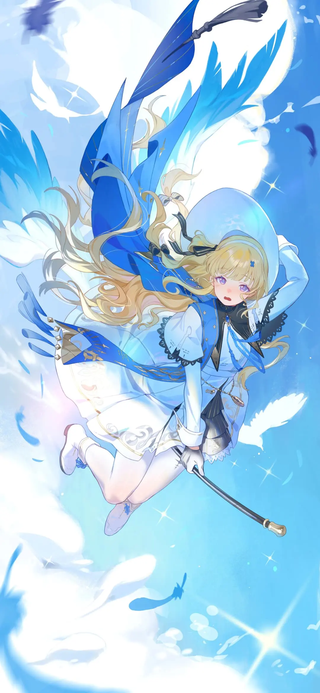 【动漫壁纸】 星穹铁道 藿藿 鸣潮 菲比 原神 妮露 荧 绝区零 星见雅 伊芙琳 艾莲乔 碧蓝档案 飞鸟马时 Miku 插画美图推荐 手机壁纸-第22张