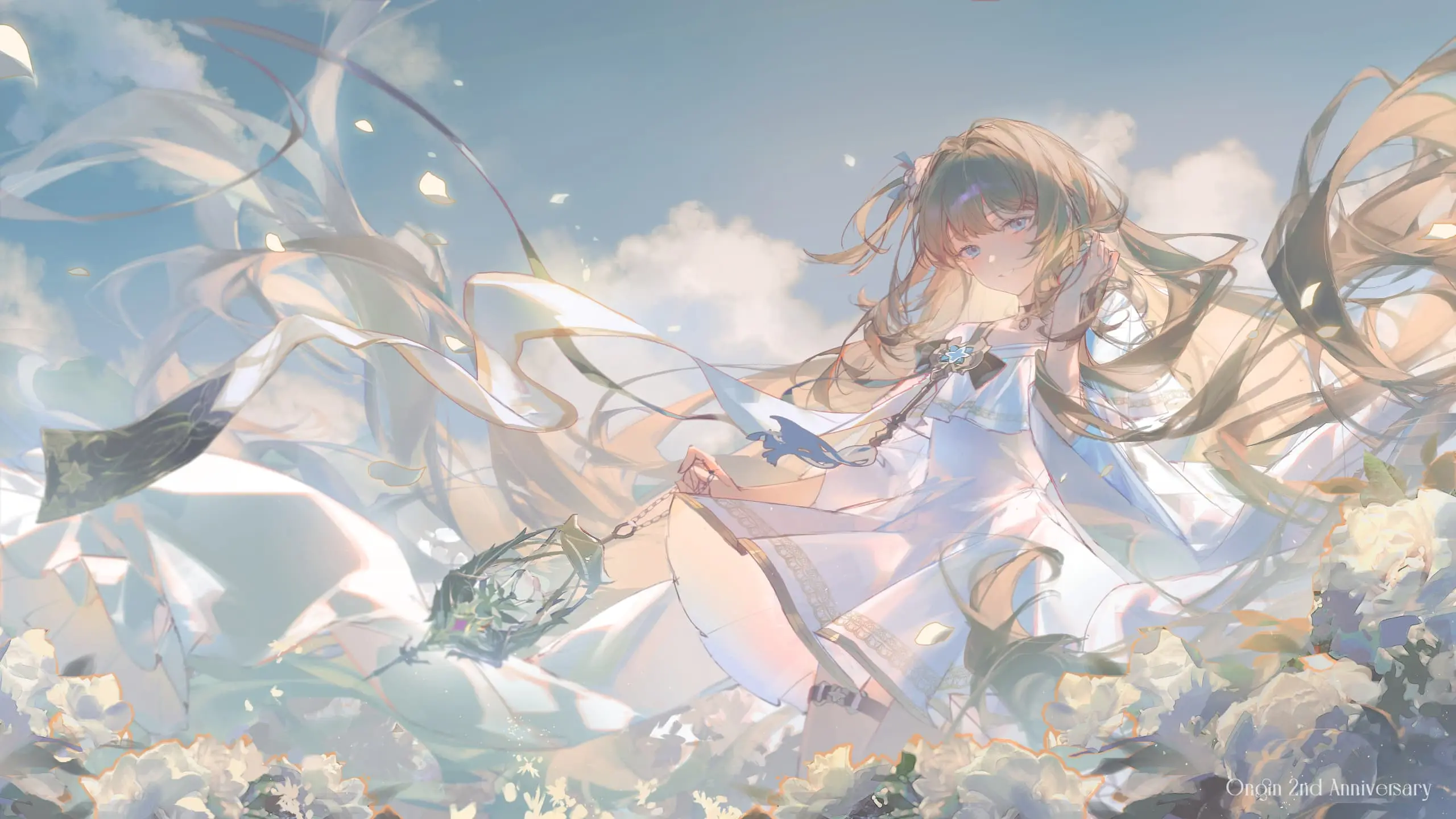 【动漫壁纸】绝区零 伊芙琳 星见雅 星穹铁道 忘归人 初音未来 原神 胡桃 茜特拉莉 鸣潮 弗洛洛 插画美图推荐 手机壁纸-第17张