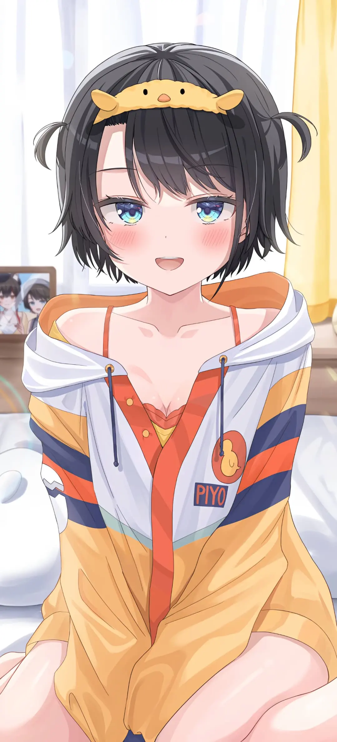 【动漫壁纸】银发美少女 崩坏星穹铁道 银狼 碧蓝档案 普拉娜 鸣潮 菲比 绝区零 伊芙琳 插画美图推荐 手机壁纸-第6张