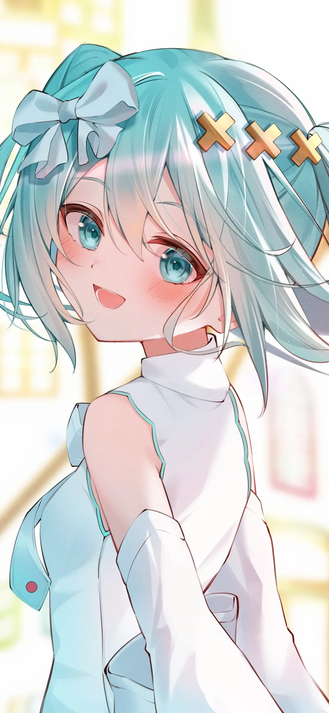 【动漫壁纸】绝区零 星见雅 初音未来 鸣潮 菲比 星穹铁道 黑塔 藿藿 砂金 原神 小胡桃 芙宁娜 插画美图推荐 手机壁纸-第4张