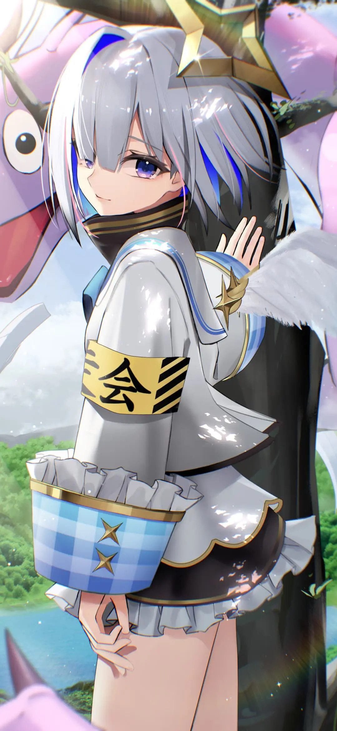 【动漫壁纸】绝区零 星见雅 初音未来 鸣潮 菲比 星穹铁道 黑塔 藿藿 砂金 原神 小胡桃 芙宁娜 插画美图推荐 手机壁纸-第10张