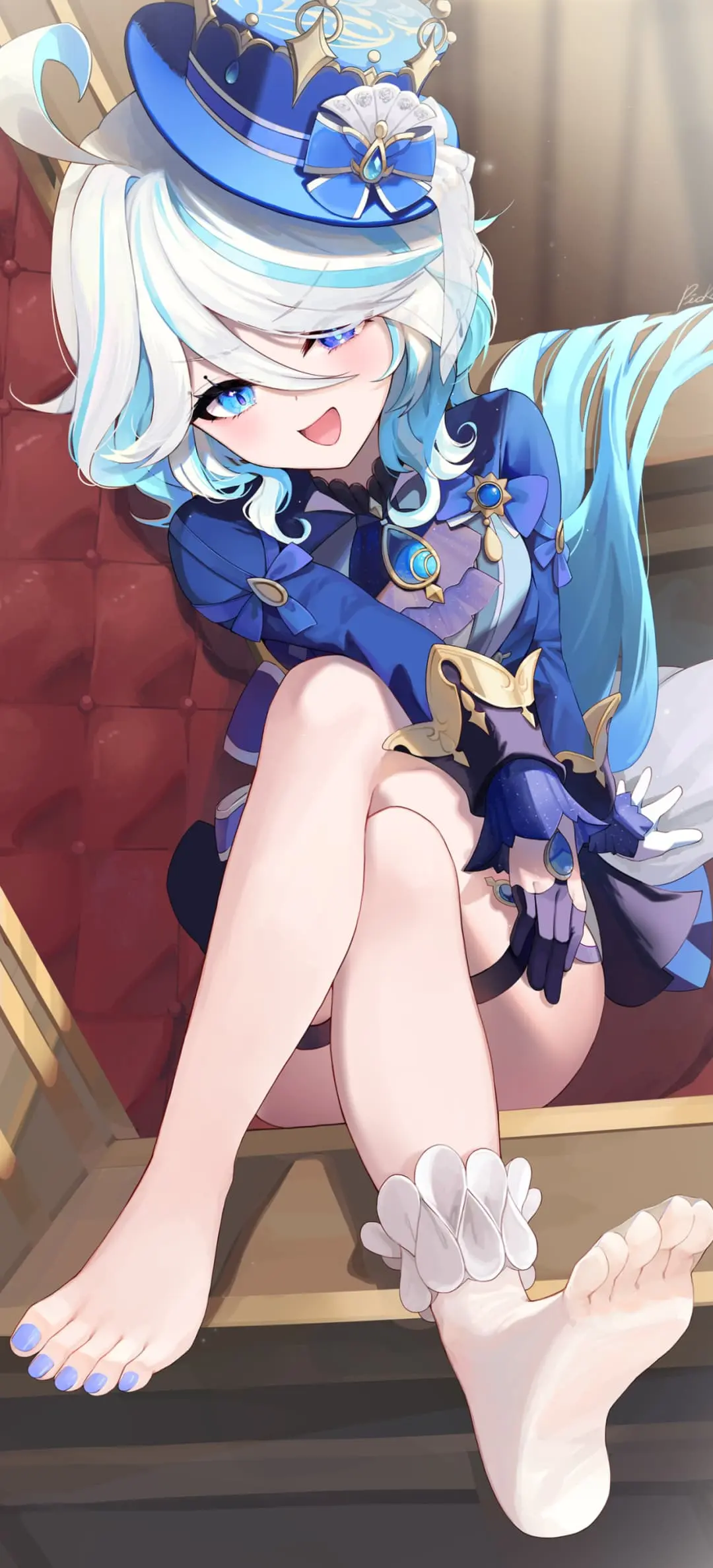 【动漫壁纸】绝区零 艾莲乔 孤独摇滚 小波奇 原神 芙宁娜 小胡桃 制服美少女 插画美图推荐 手机壁纸-第7张