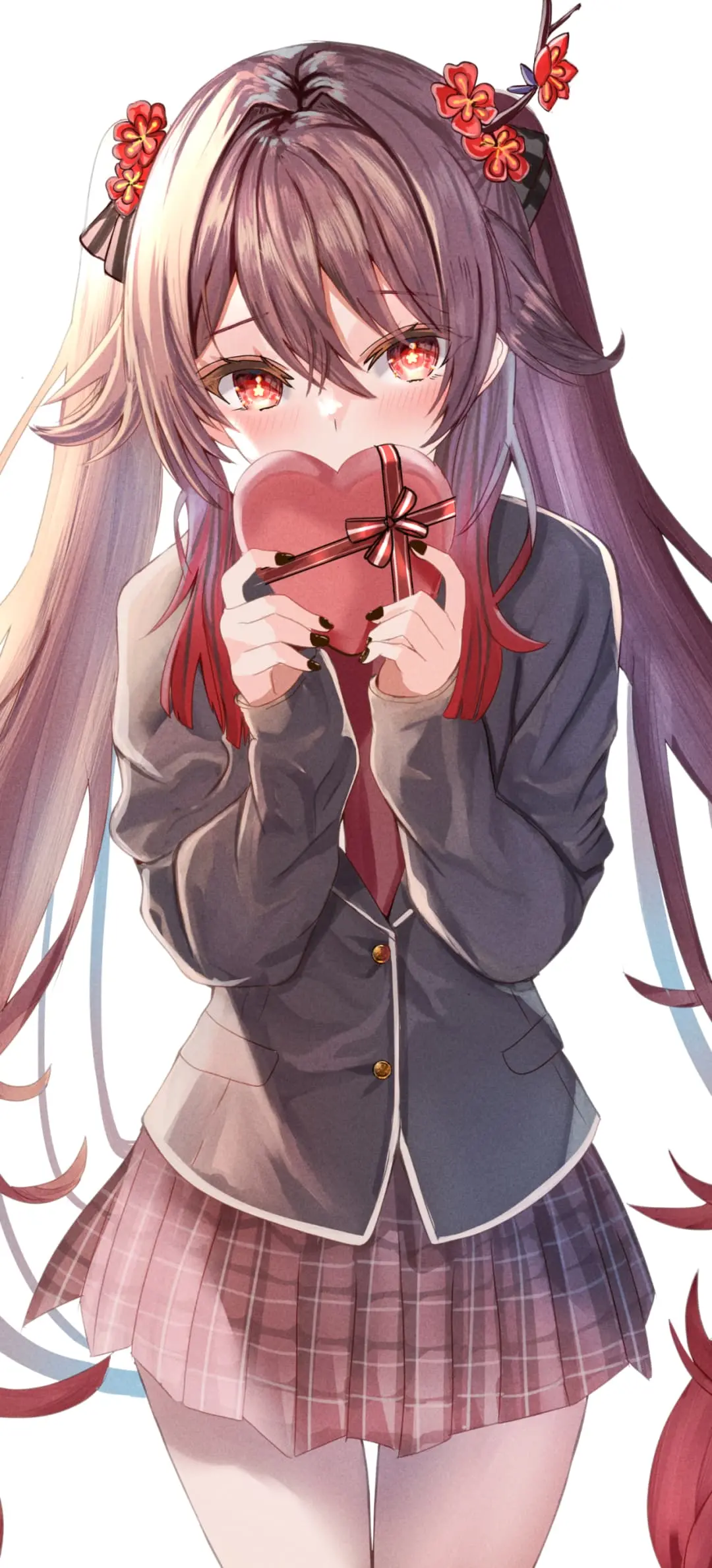 【动漫壁纸】绝区零 艾莲乔 孤独摇滚 小波奇 原神 芙宁娜 小胡桃 制服美少女 插画美图推荐 手机壁纸-第9张