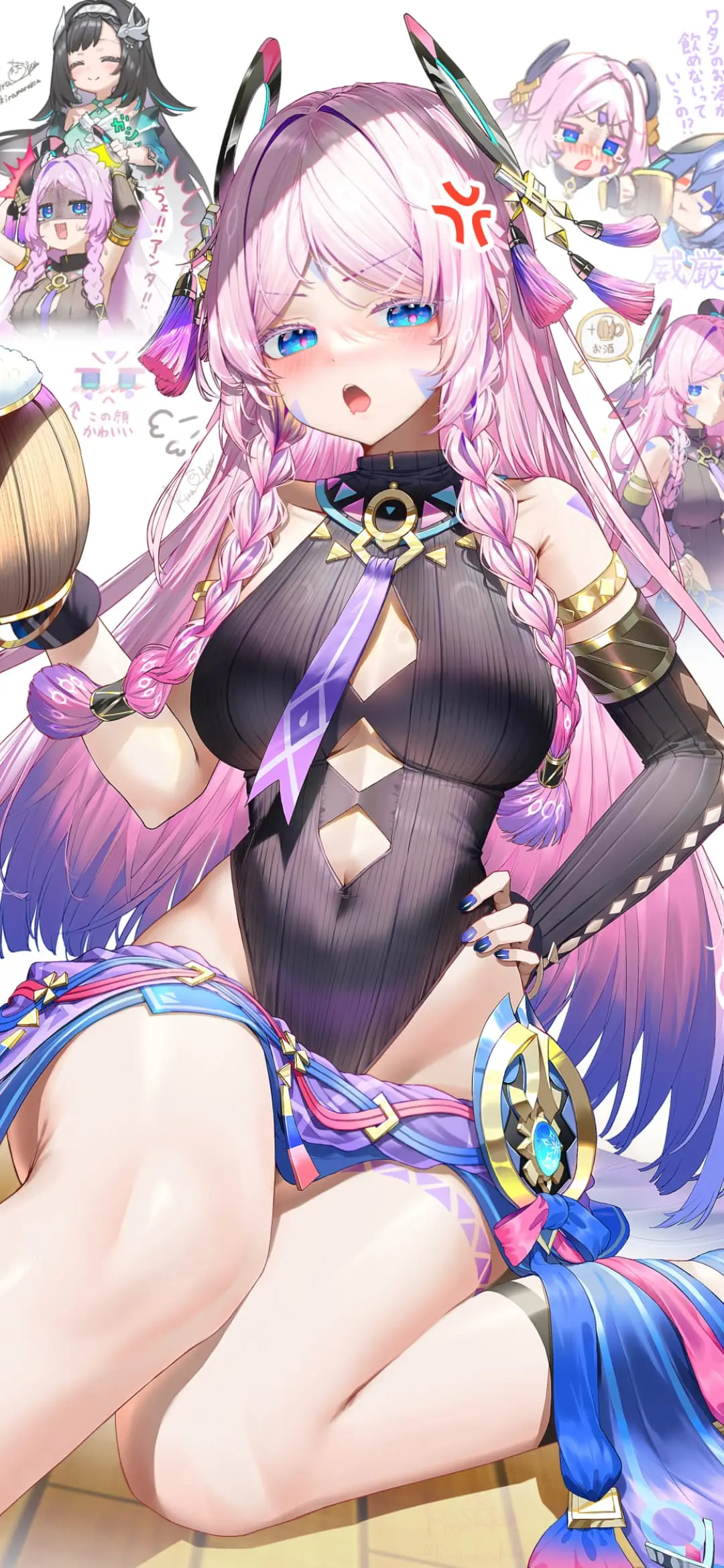 【动漫壁纸】碧蓝档案 机娘 原神 仆人 茜特拉莉 小胡桃 星穹铁道 卡芙卡 圣火降魔录 萨那姬 插画美图纸推荐 手机壁纸-第1张