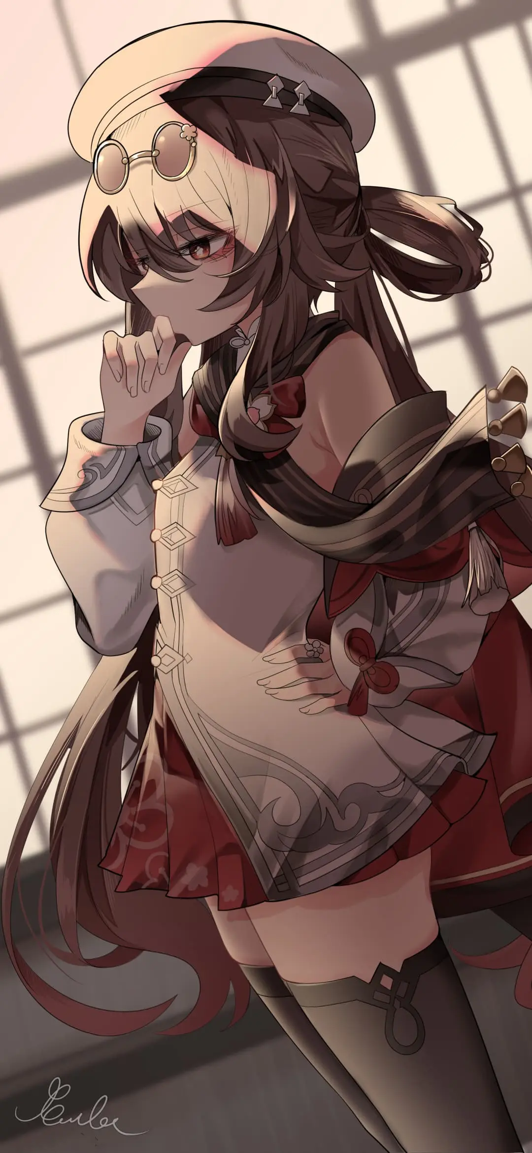 【动漫壁纸】碧蓝档案 机娘 原神 仆人 茜特拉莉 小胡桃 星穹铁道 卡芙卡 圣火降魔录 萨那姬 插画美图纸推荐 手机壁纸-第6张